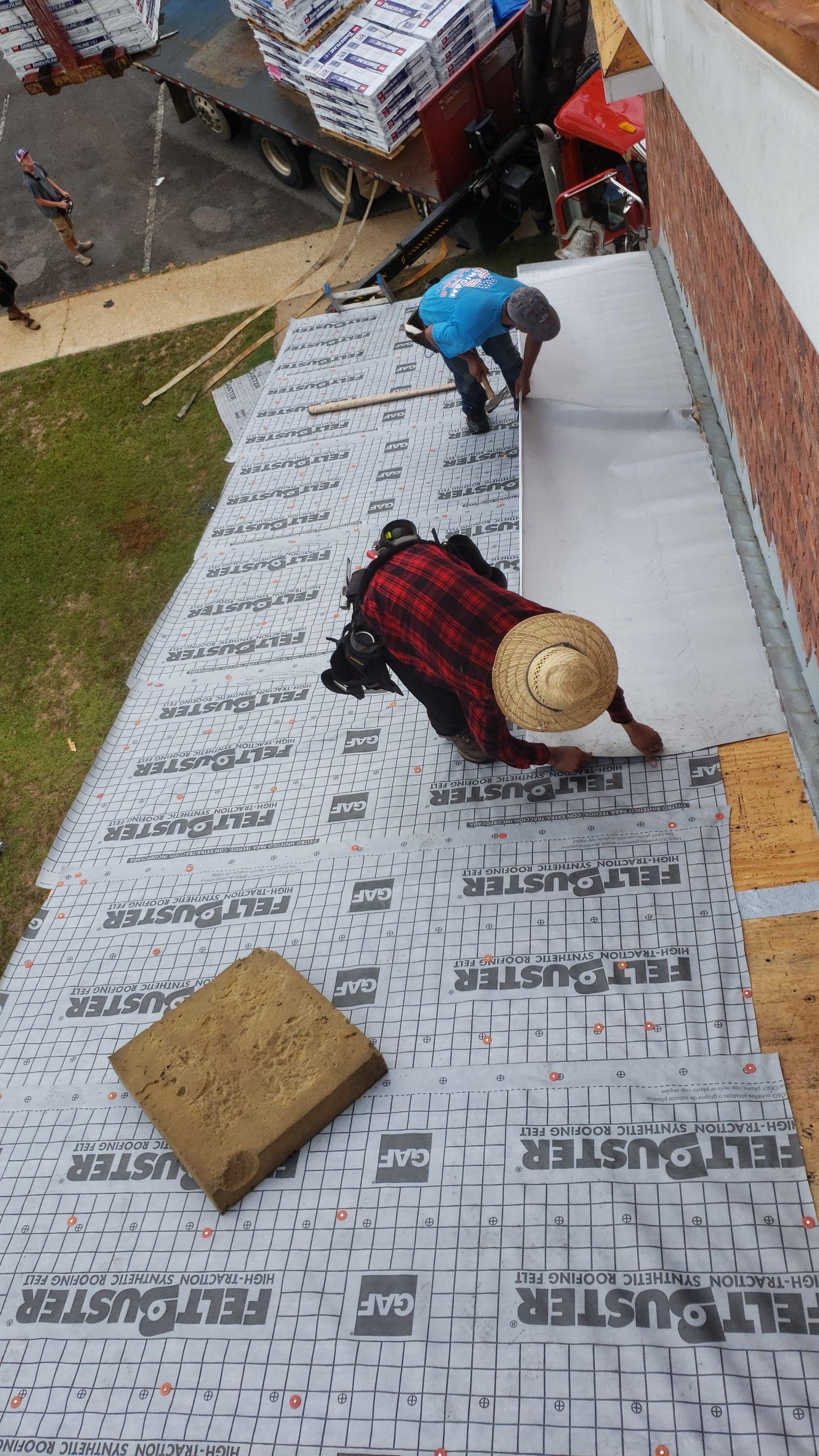 Residential Roofing Installation using Roof Replacement by American Roofing & Construction LLC