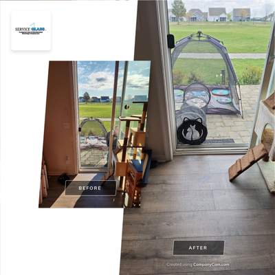 Installed Pet Screen Door into existing screen door