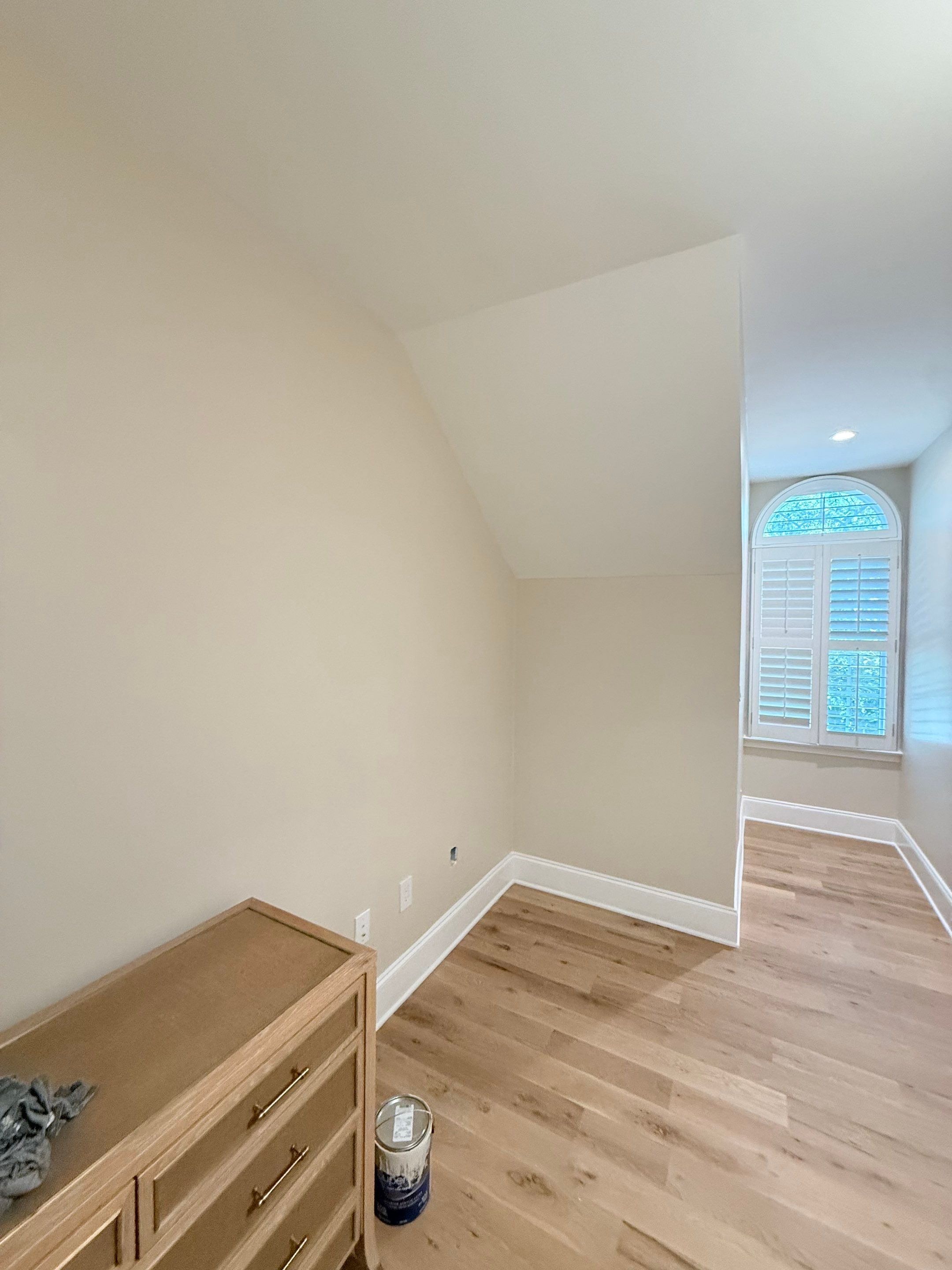 Bedroom mold remediation & Interior restoration by EAS Environmental, LLC.