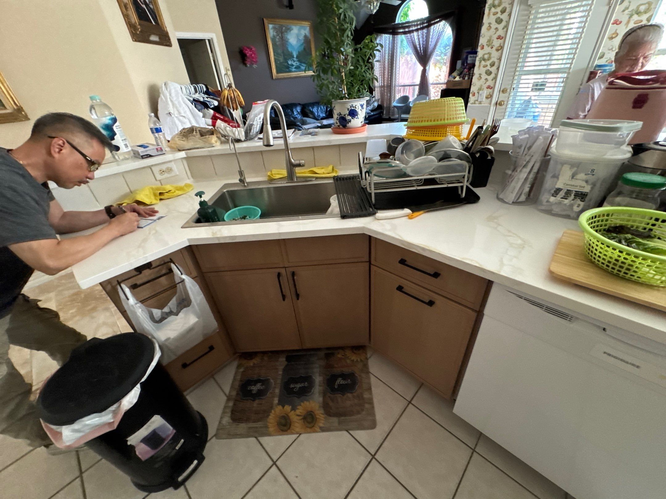 Zero-Disruption Remodel: Cabinets & Countertops Installed in 8 Days Flat by Tibi Soli LLC
