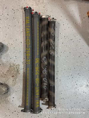 Torsion Spring Replacement for Residential Garage Door in Pleasanton