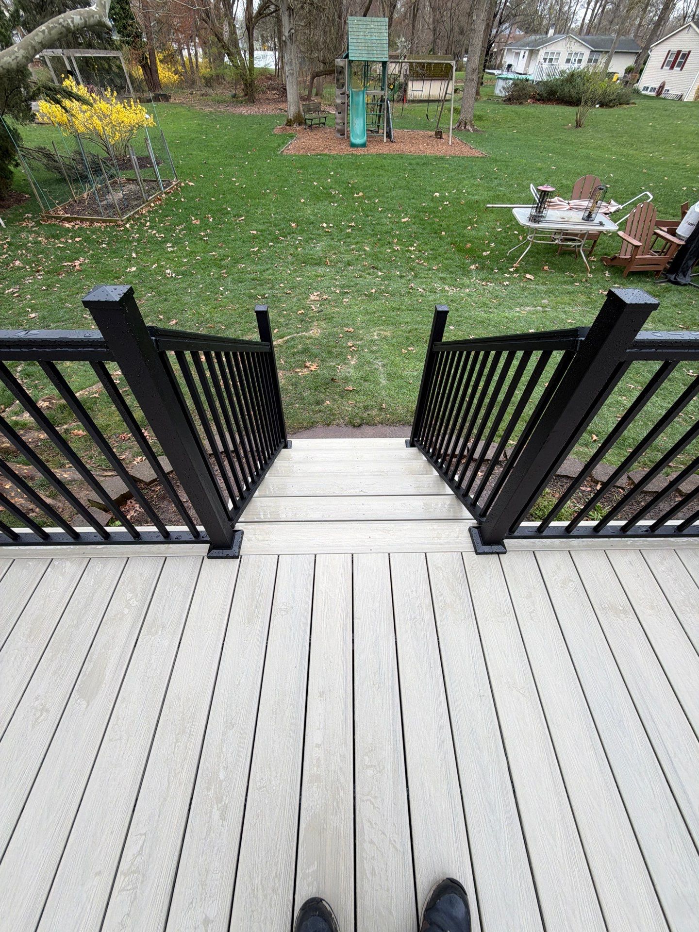 Deck Resurface In East Windsor  by deck guardian