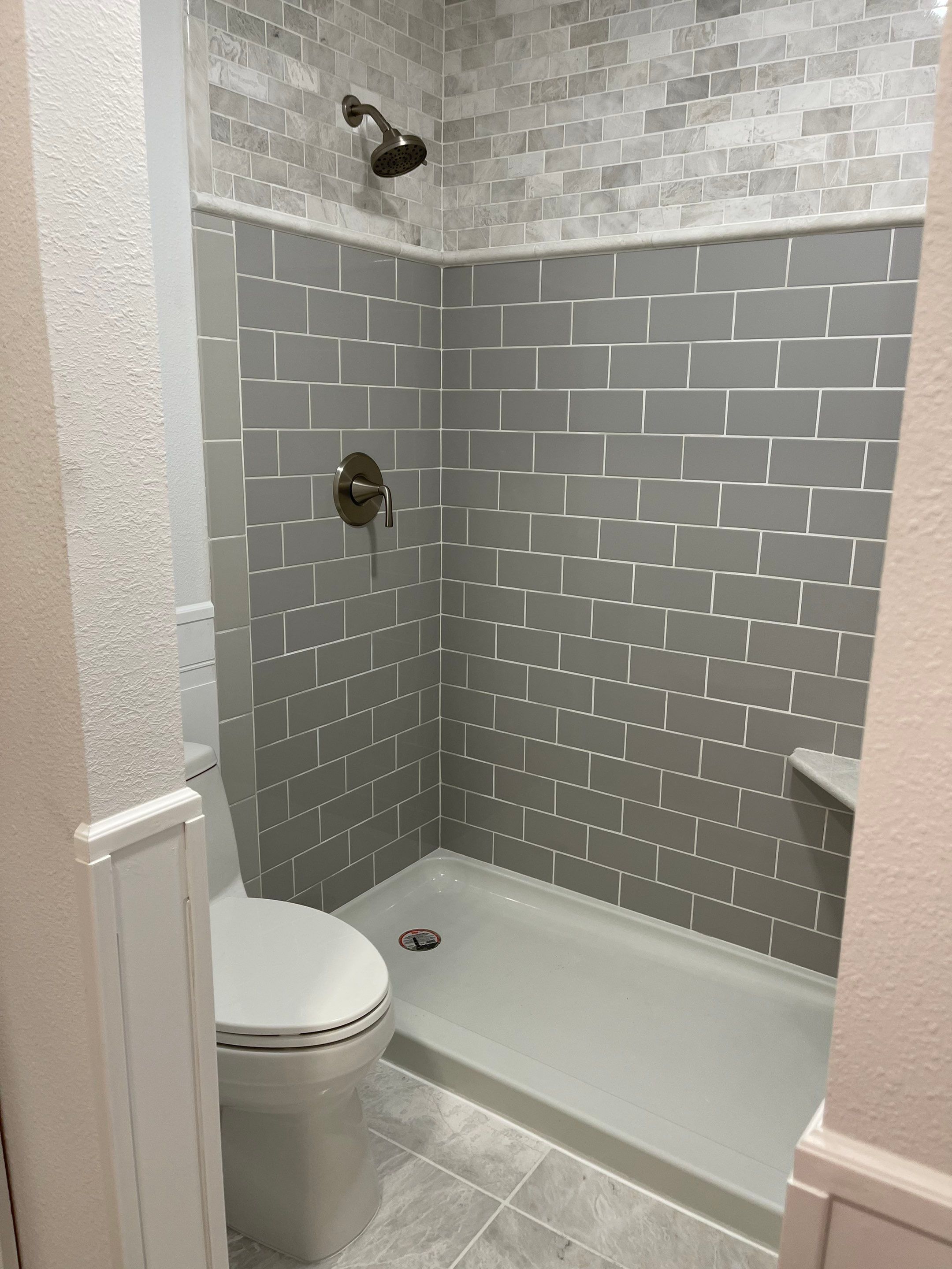 Full Bathroom Remodel by First United Roofing & Construction