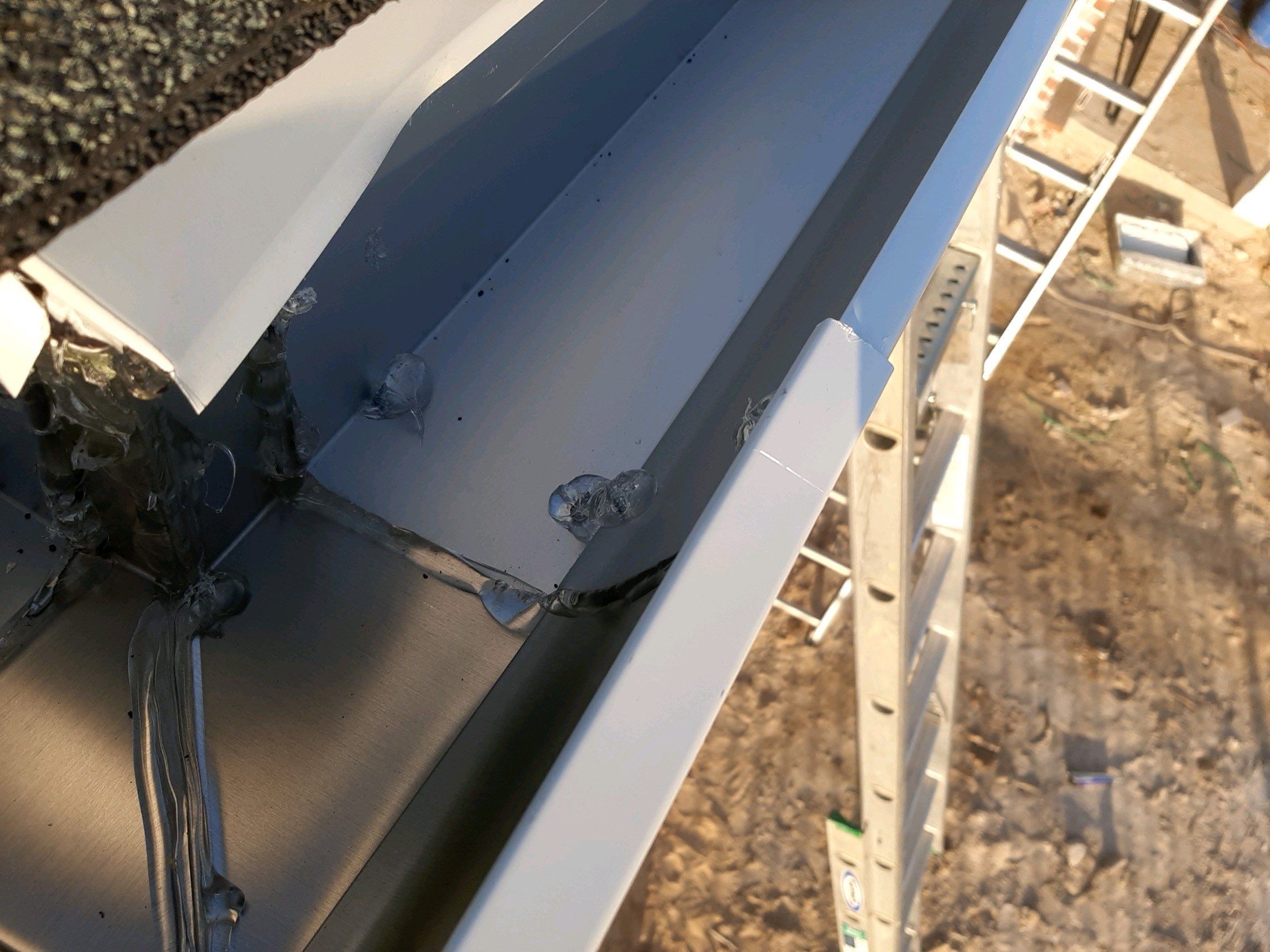 Seamless Gutter Installation using K-Style Gutters by Gutter Professors