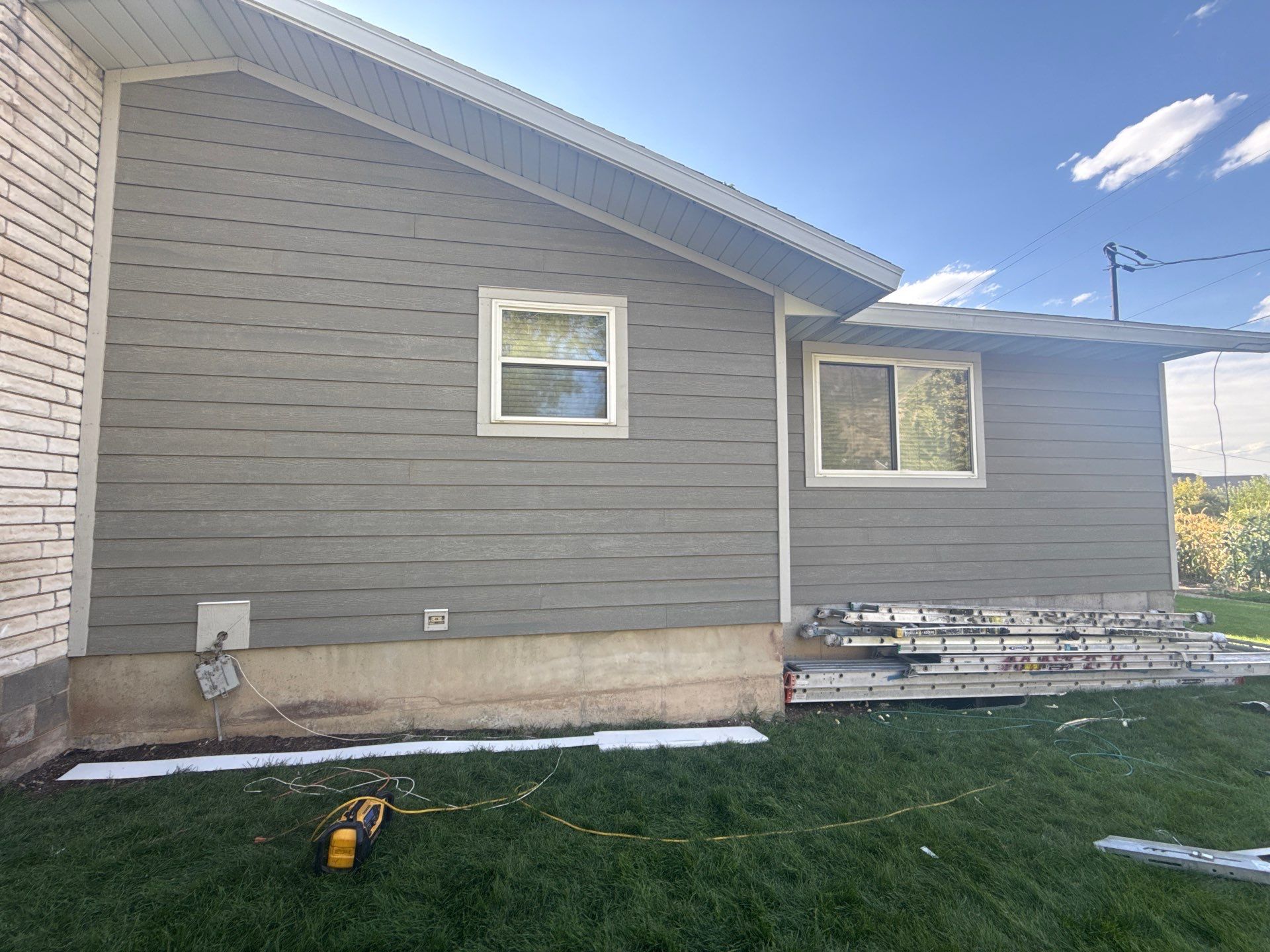 Project in Lindon, Ut by Master Rain Gutters.