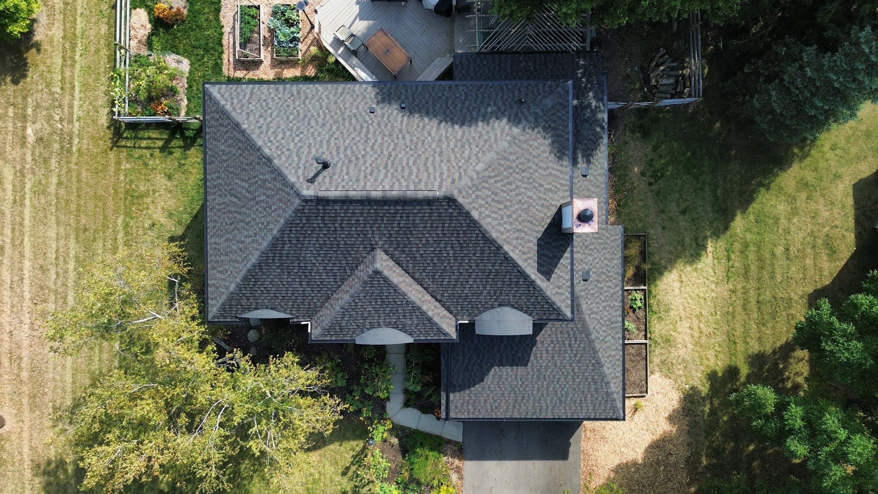 Roof Replacement, Gutters, Copper Chimney Cap by Know-A-Guy Roofing & Exteriors