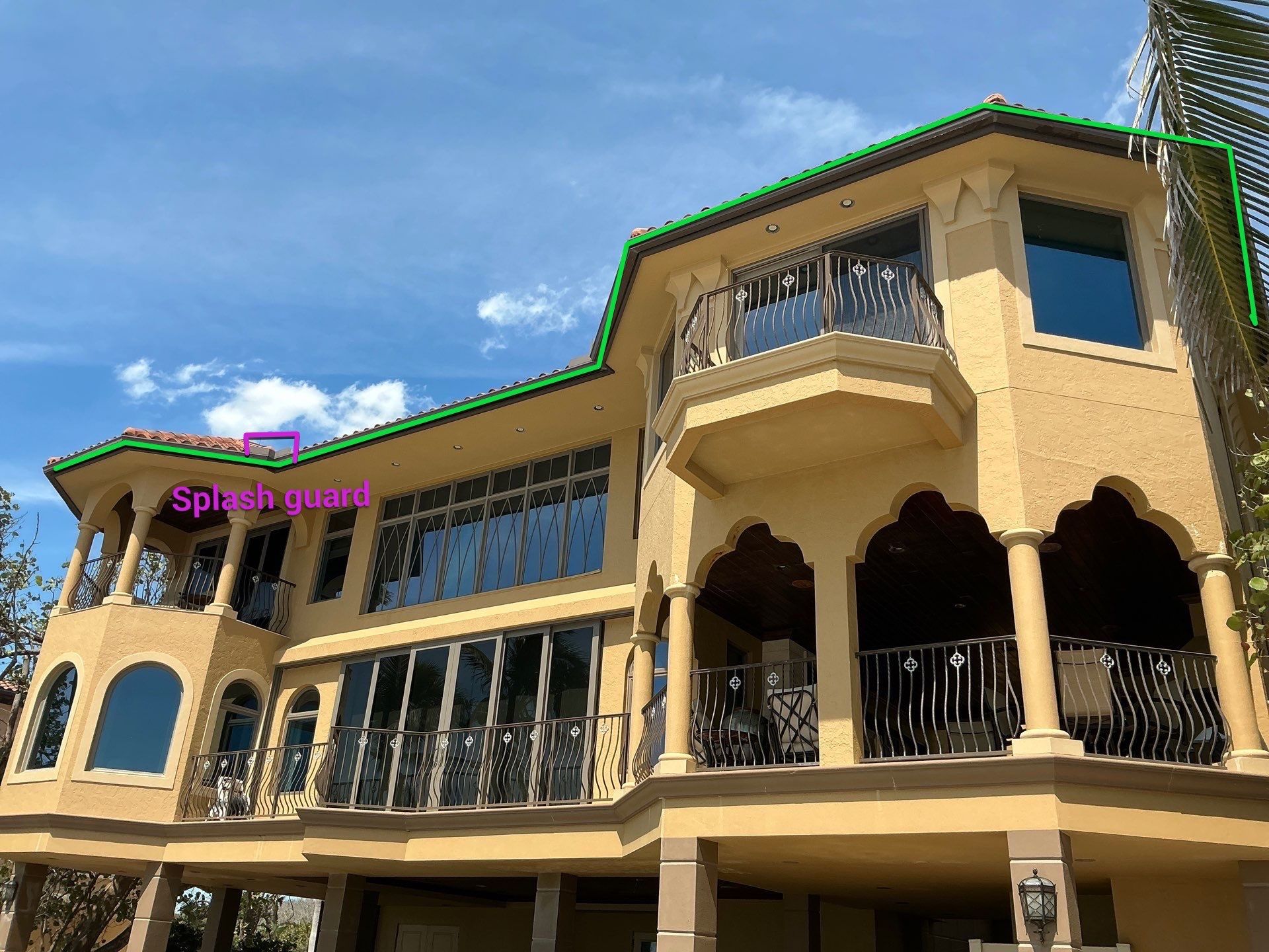 Bronze Gutters in Longboat Key FL by Gutter Professors