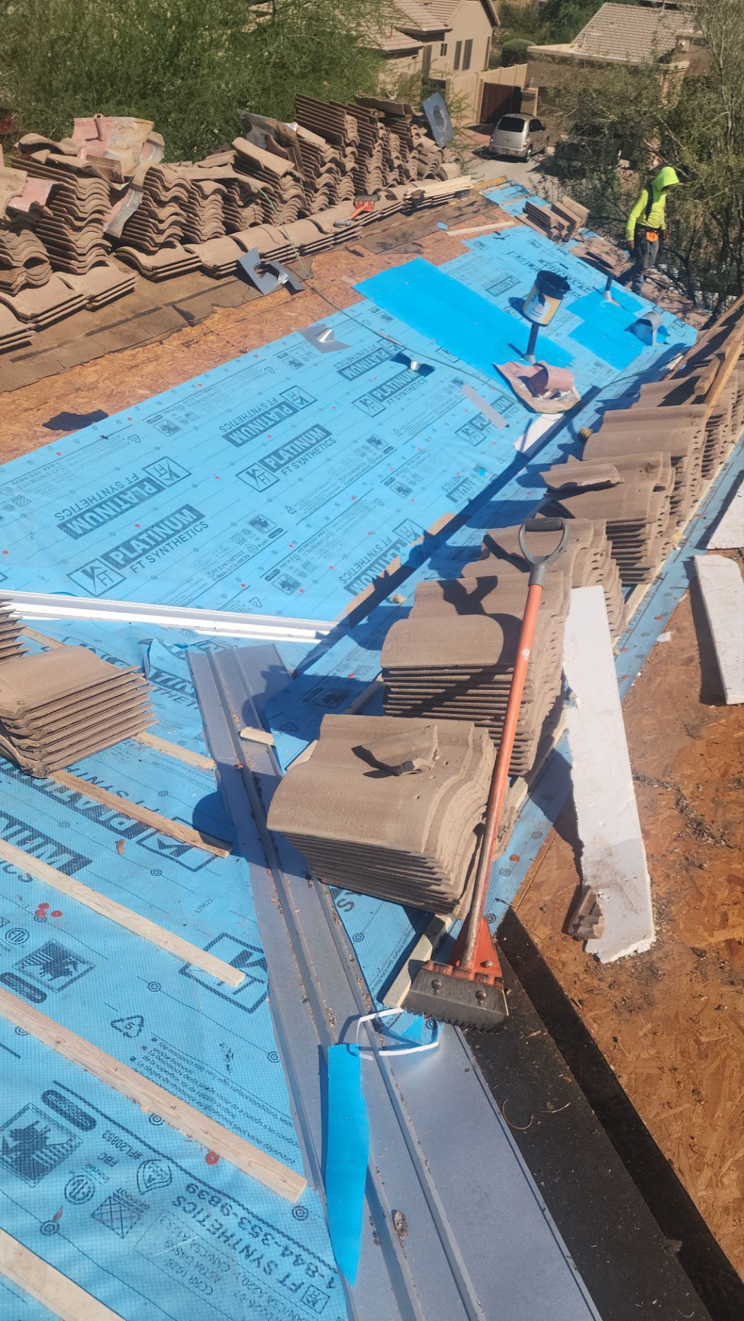 Sandstone Concrete Tile by Reimagine Roofing