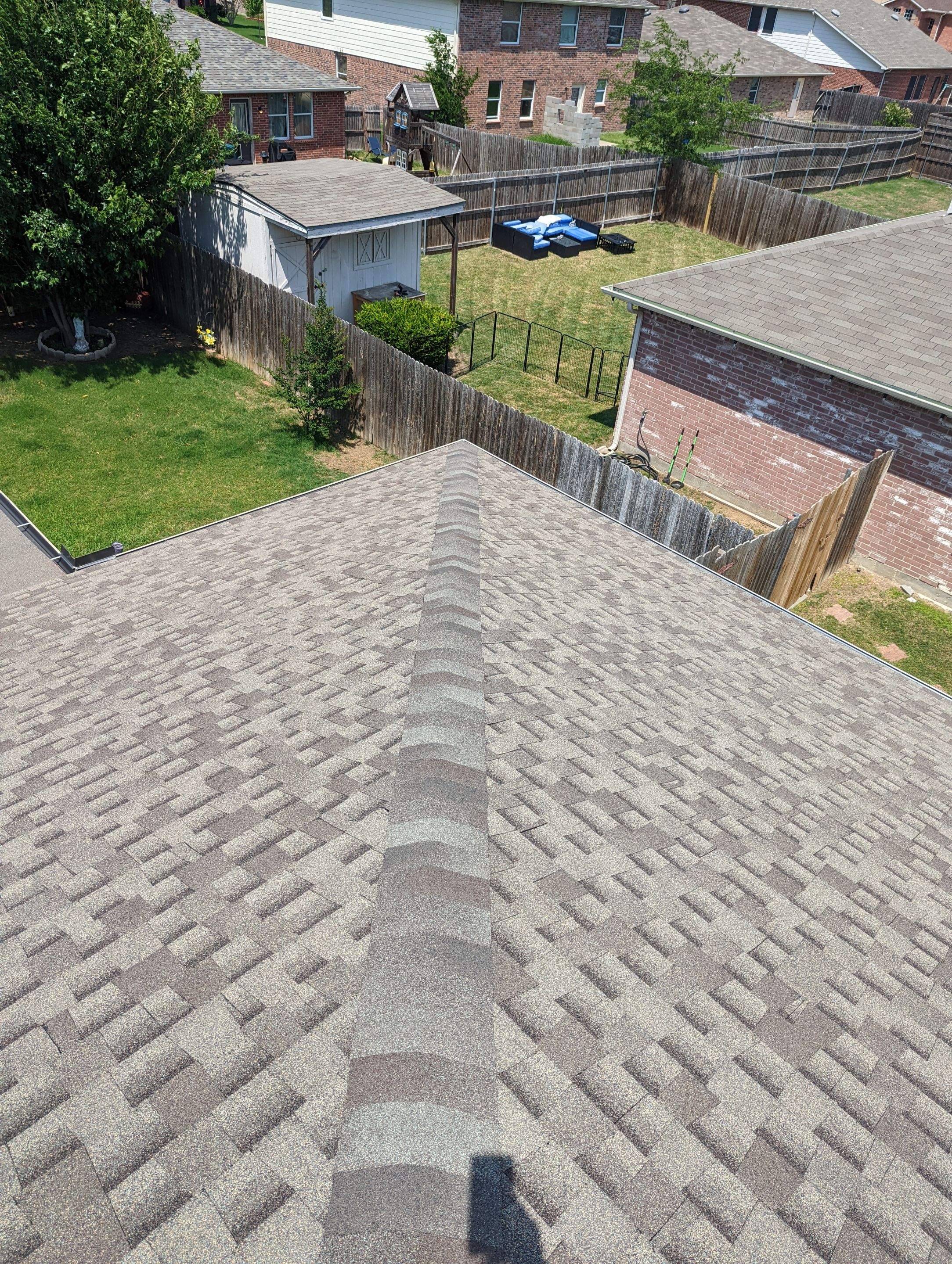 Residential Roof Replacement in Little Elm using GAF shingles by Elite Roofing LLC