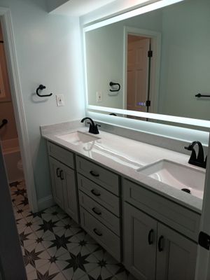 Becker Lake Home Bathroom Remodel