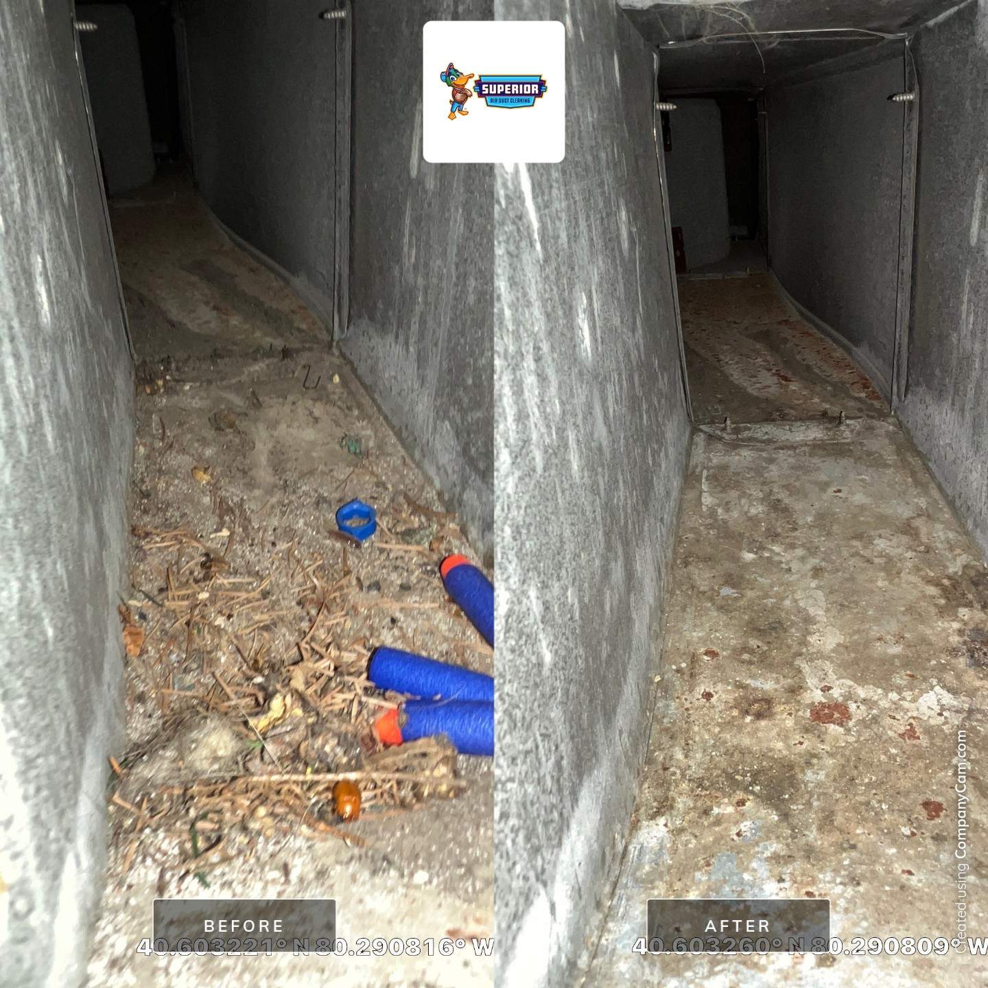 Air Duct Cleaning With a Vacuum Truck in Aliquippa, PA by Superior Air Duct Cleaning