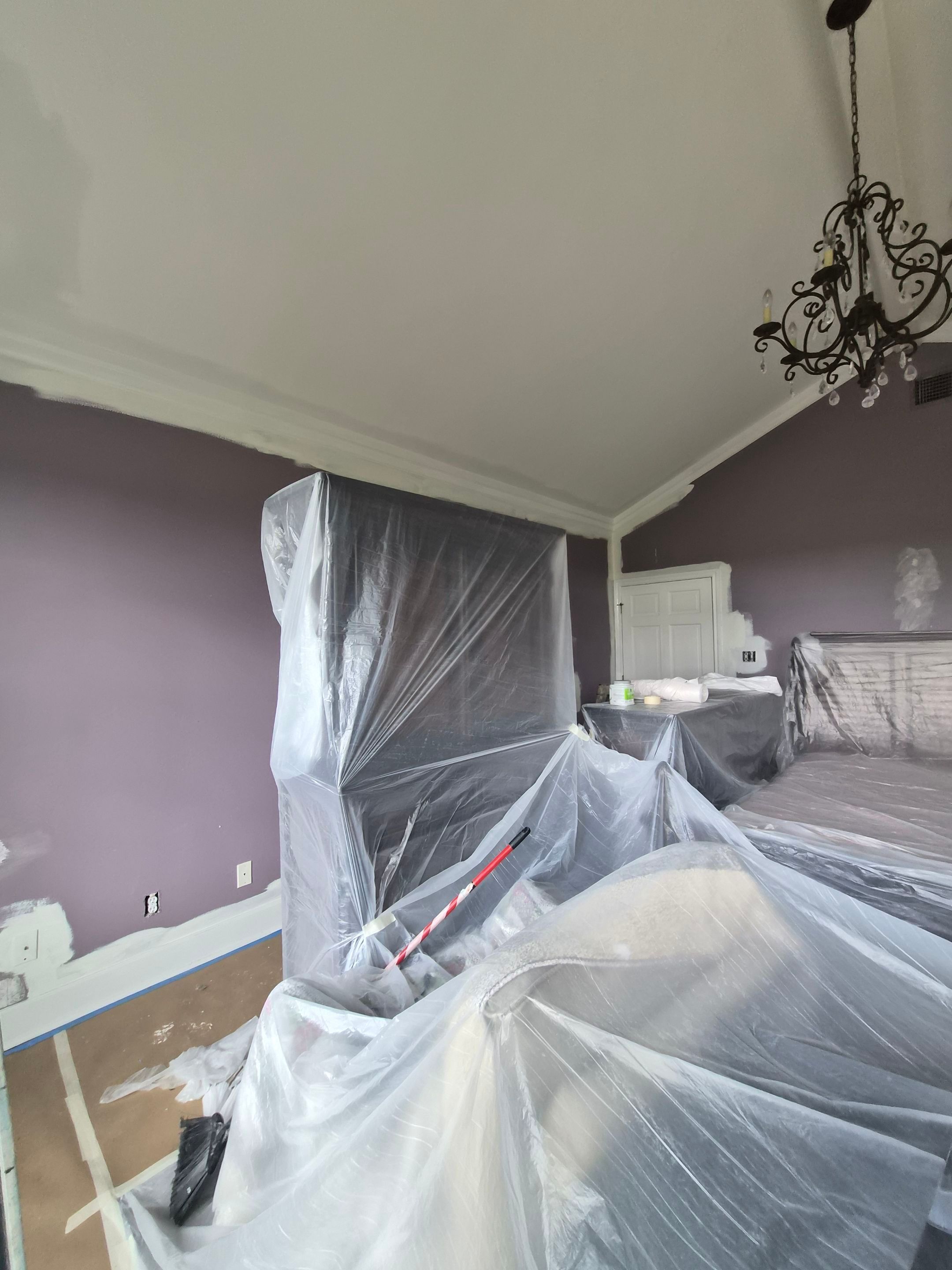 Extensive Interior Repair & Repaint in Tyler TX by Quality Coats Painting