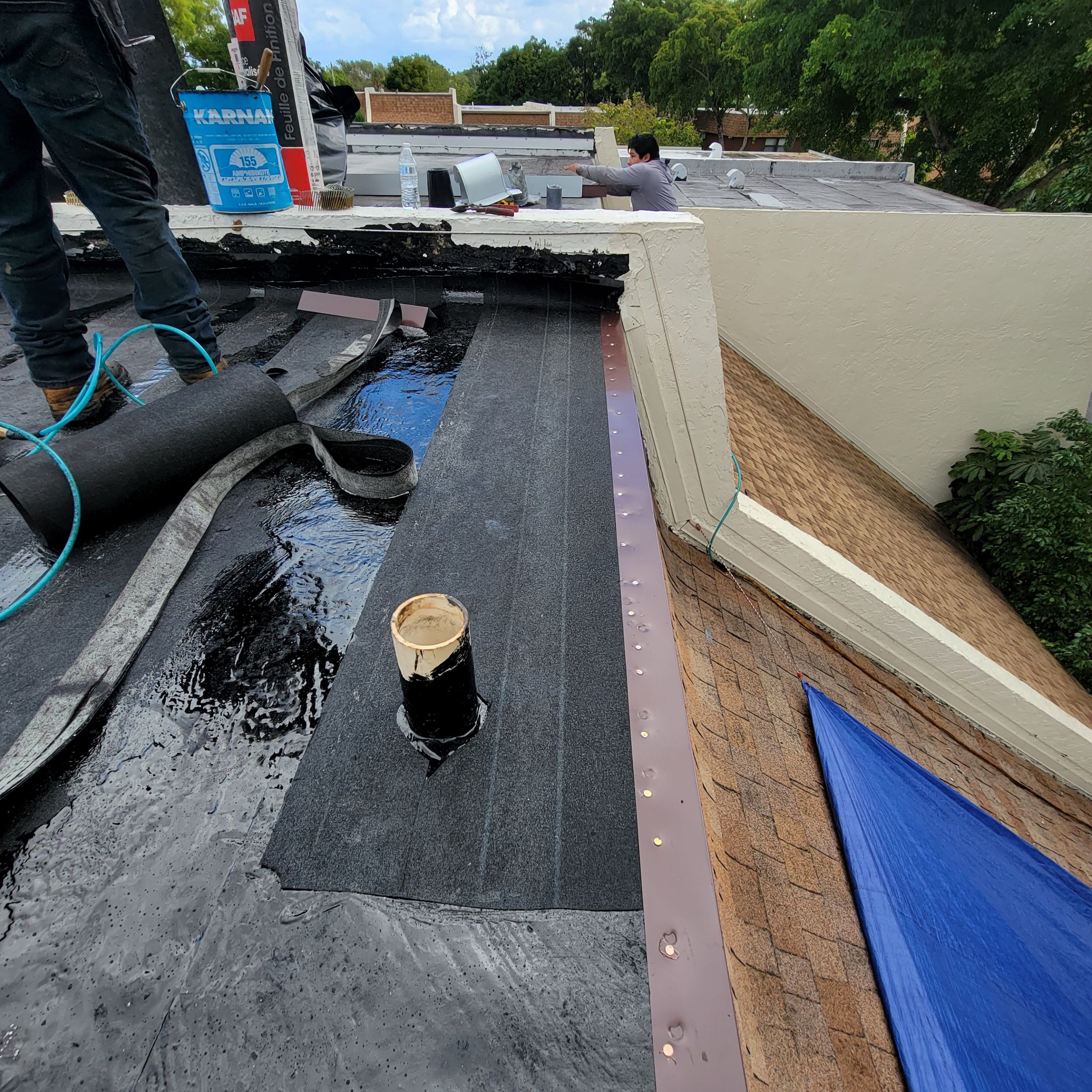 Scott St., Hollywood, FL by G&J Roofing 