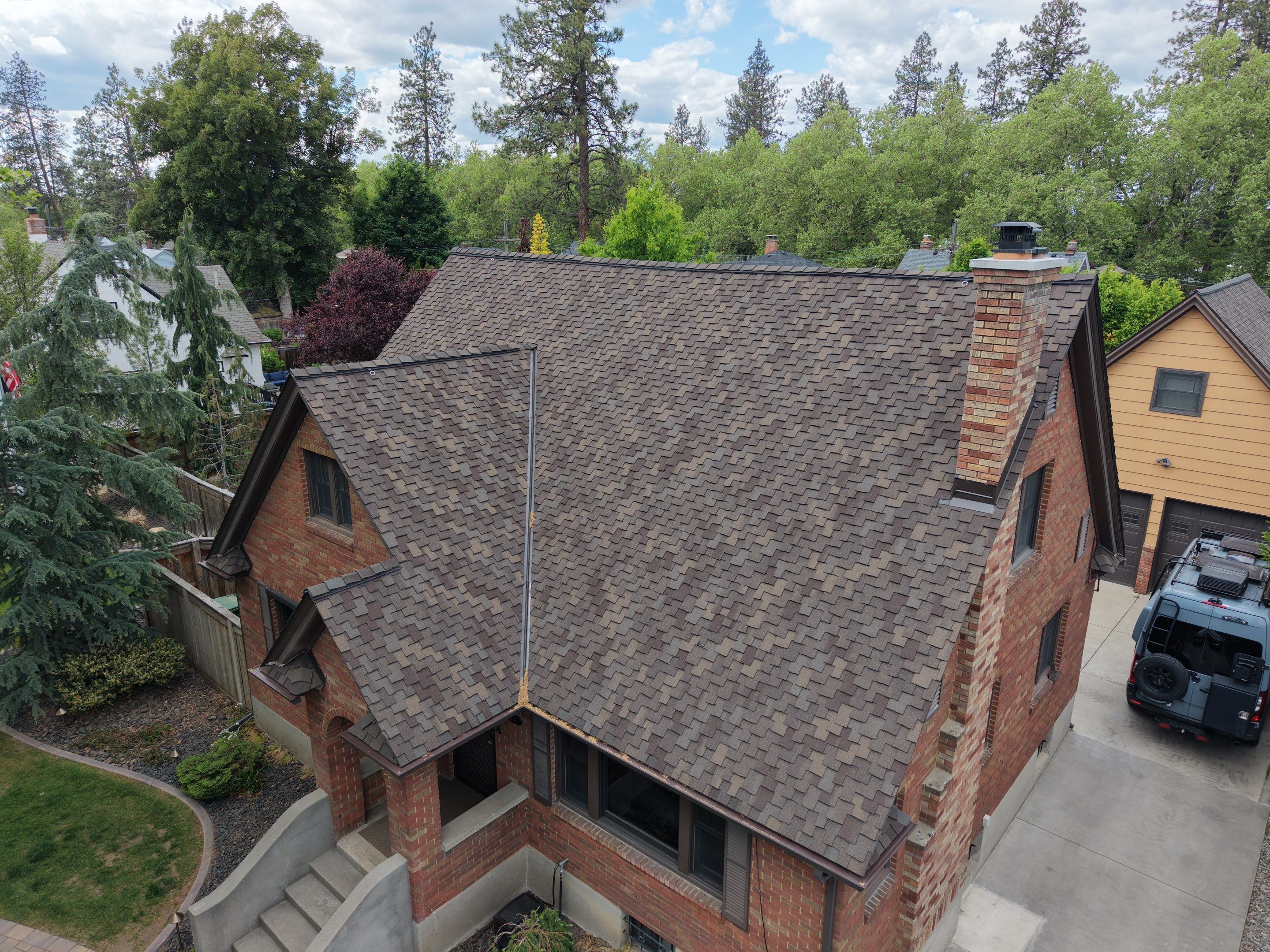 Complete Residential Roof Replacement and Shingle Installation in Spokane by Alpine Roofing