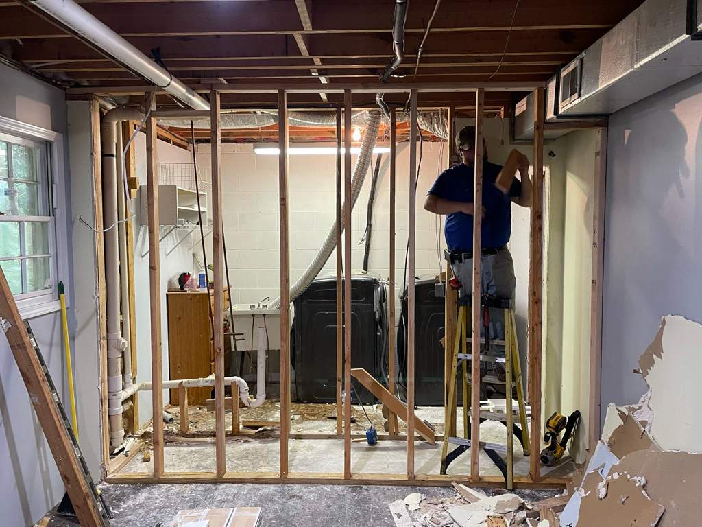 Russet Woods Flip House by Pillar and Pine