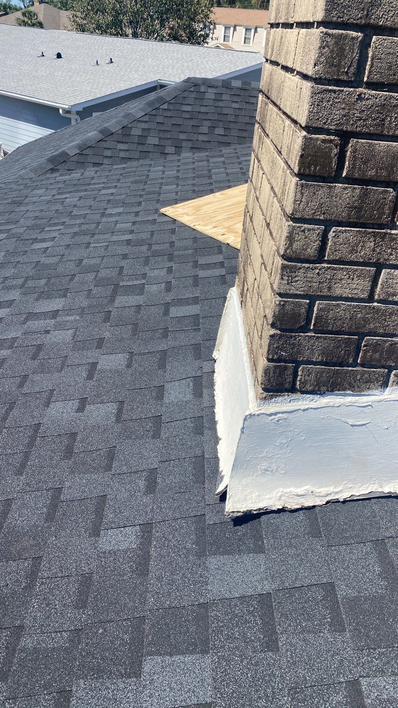 Residential Roof Repair using Certainteed Shingles by Antoine Building Company