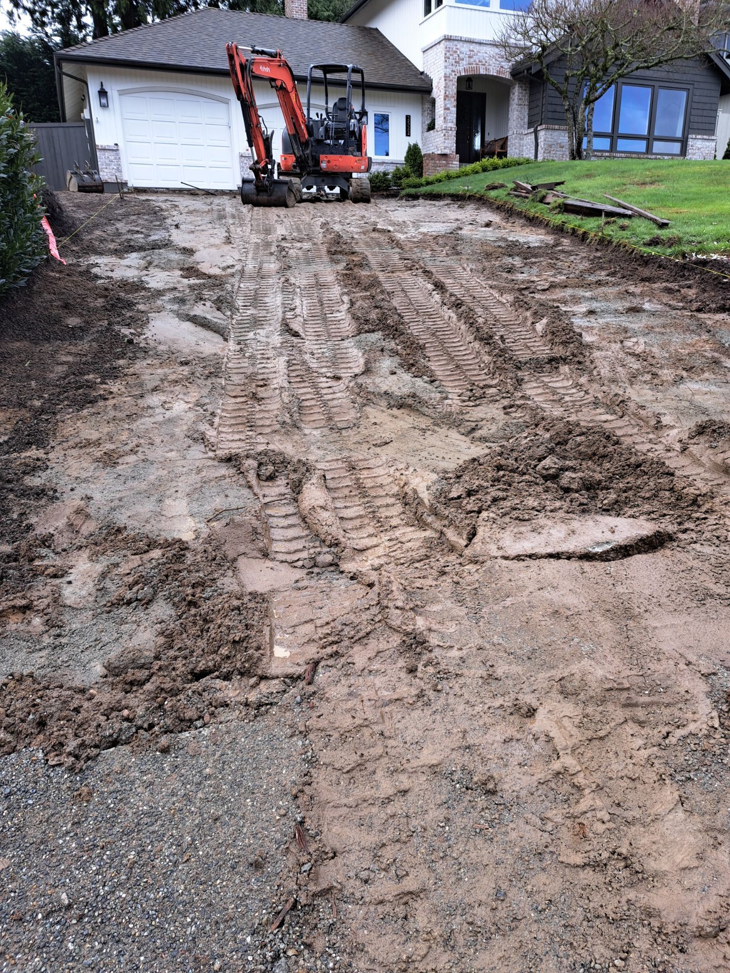 John | Stamped Concrete Driveway Makeover by Jireh Asphalt & Concrete Inc 