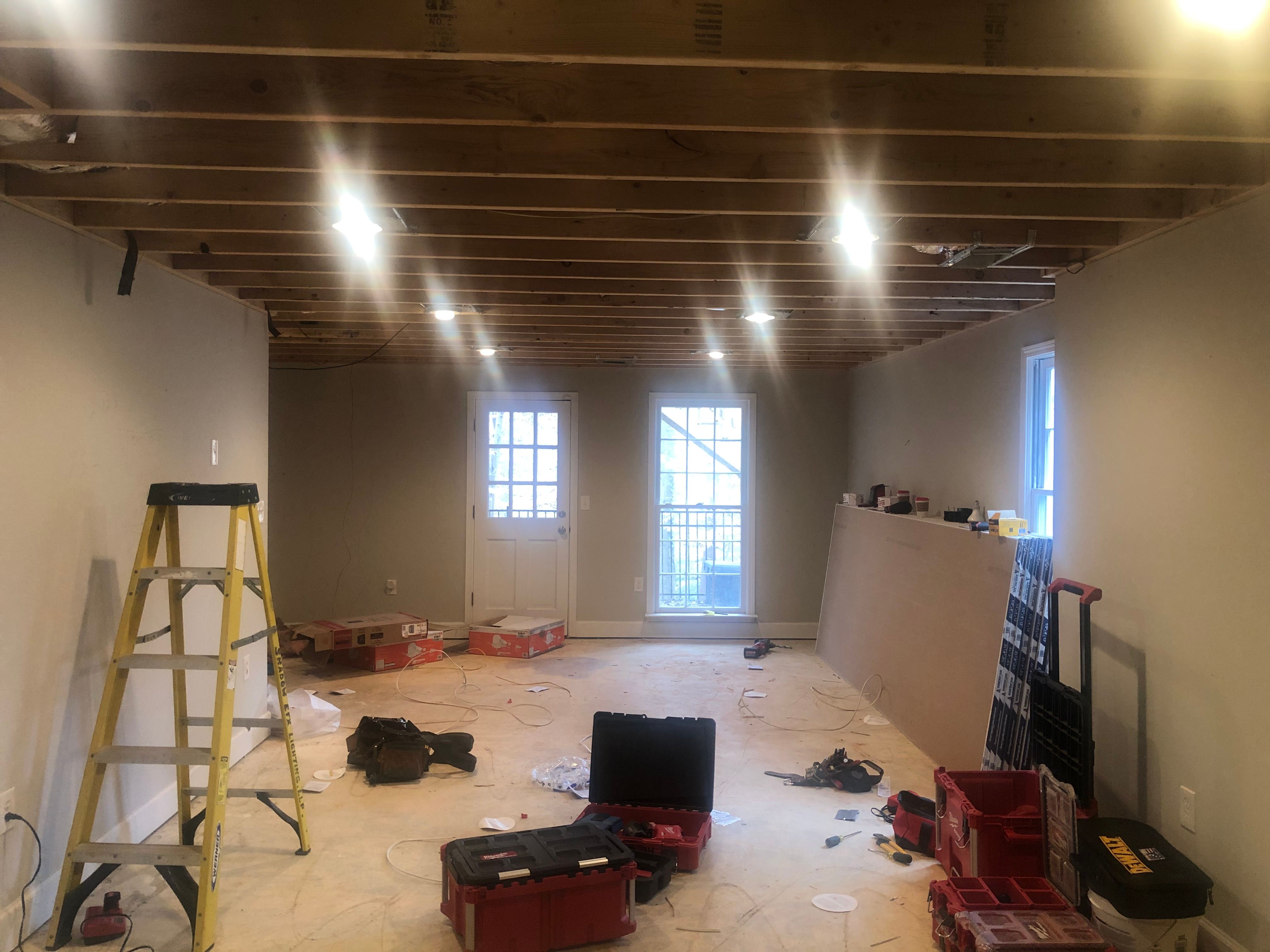 Full Basement Finishing and Multi-Room Renovation in Mableton by Swift Home Renovations