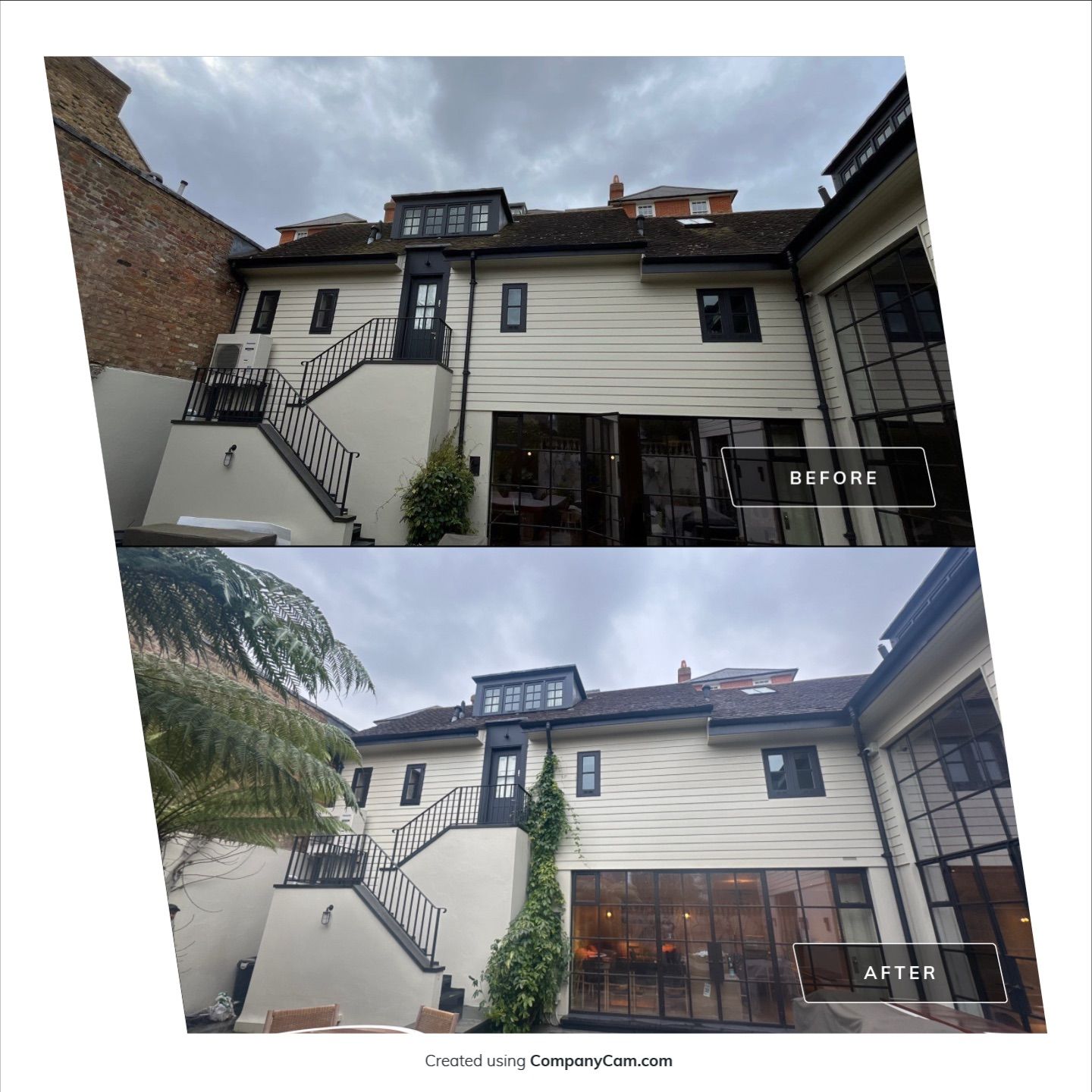 Roof And Stonework Cleaning using Honda 15lpm Low Pressure Washing Machine by Ges Exterior Cleaning ltd