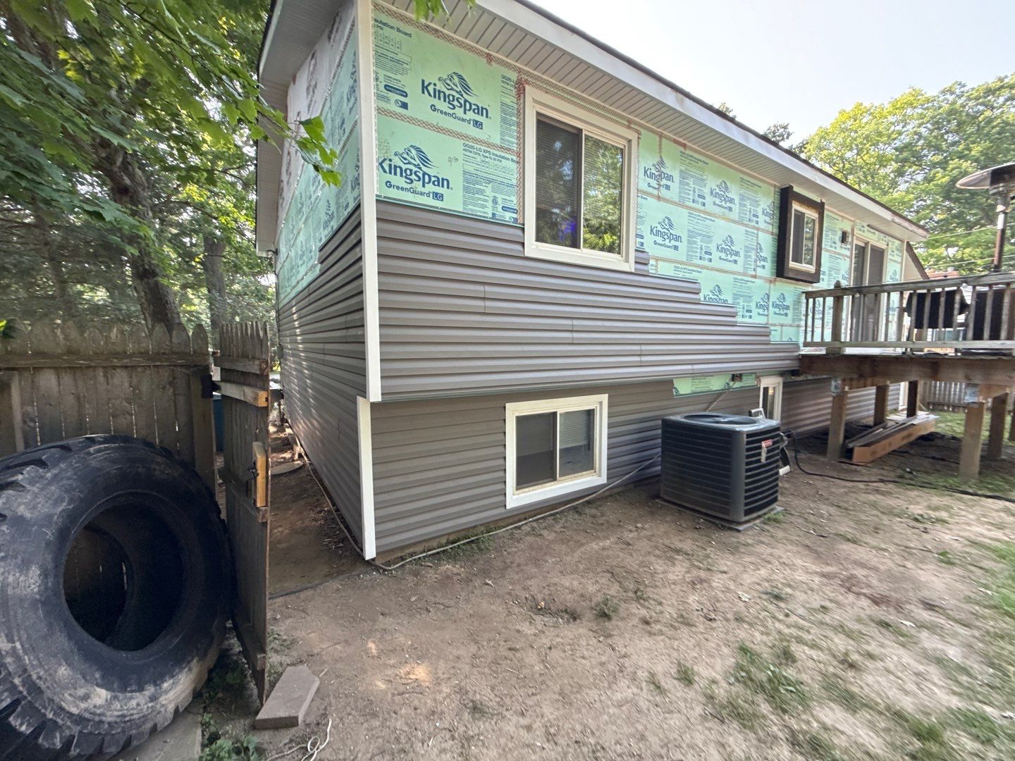 Siding Replacement using Alside D4 Odyssey-Plus Dutchlap Ageless Slate by 180 Contractors