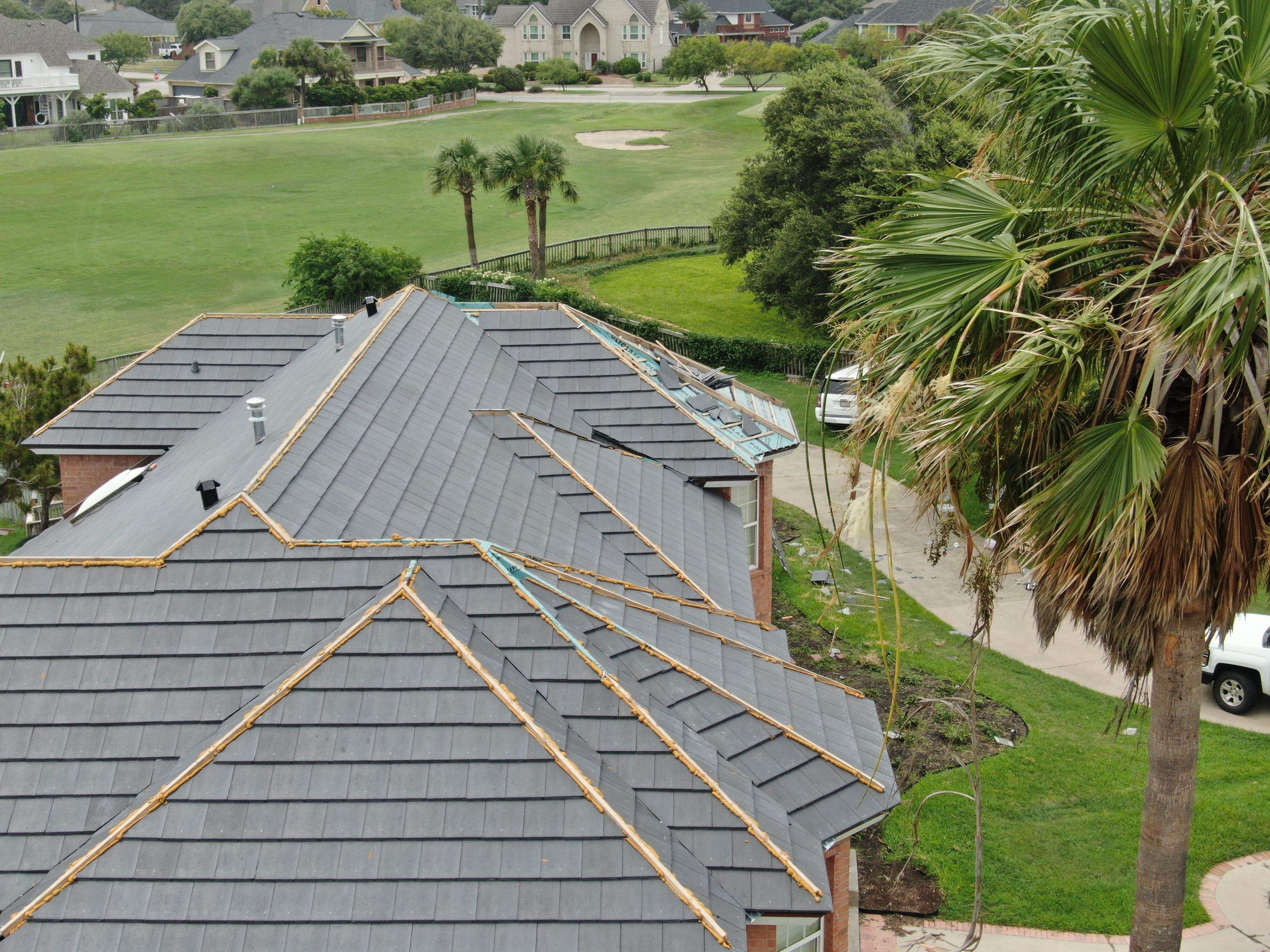 Golf-Proof Tile Roof by Bayfront Roofing and Construction