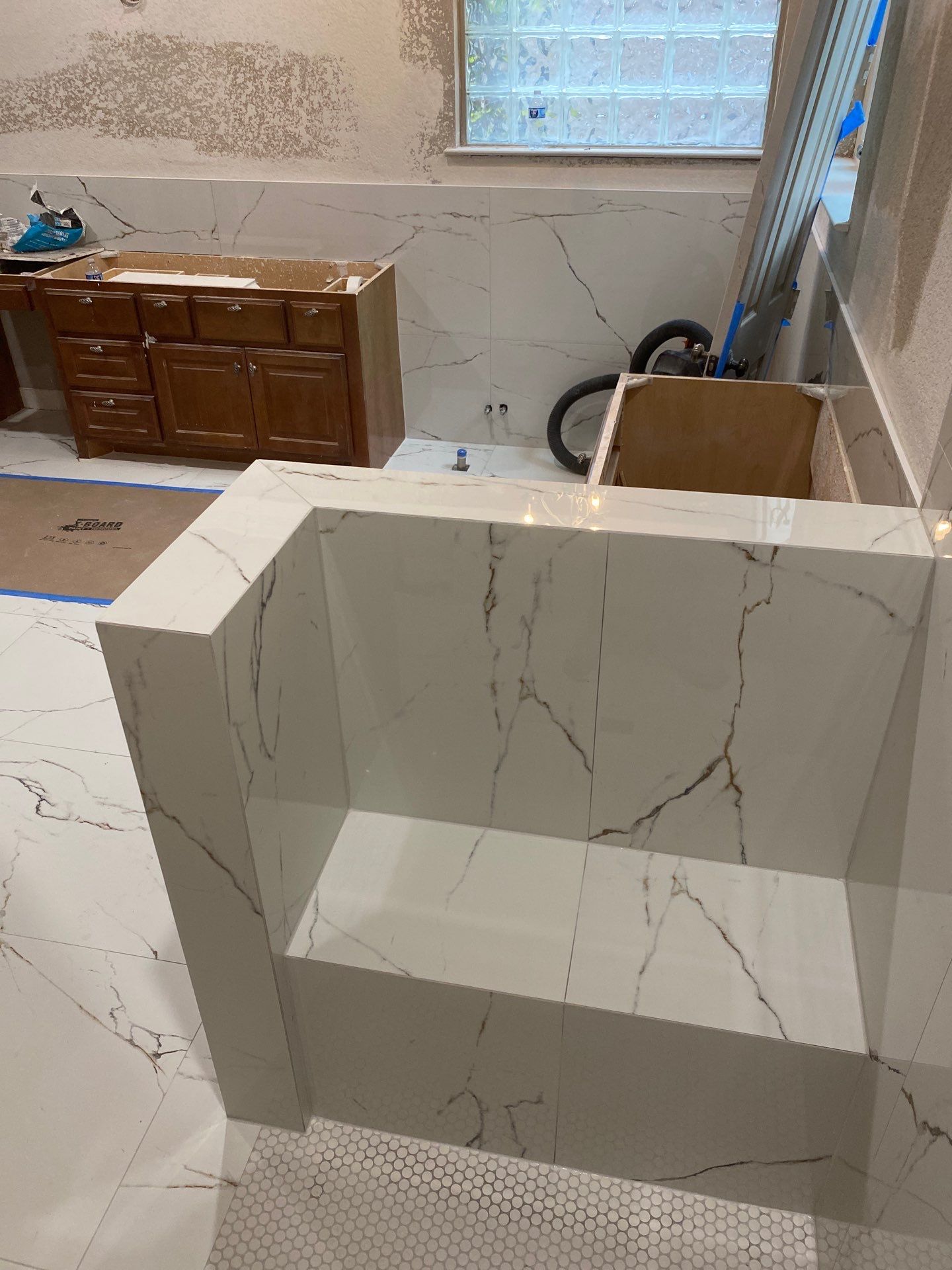 Bathroom Remodel and Closet in Cinco Ranch, TX by SophAlx LLC