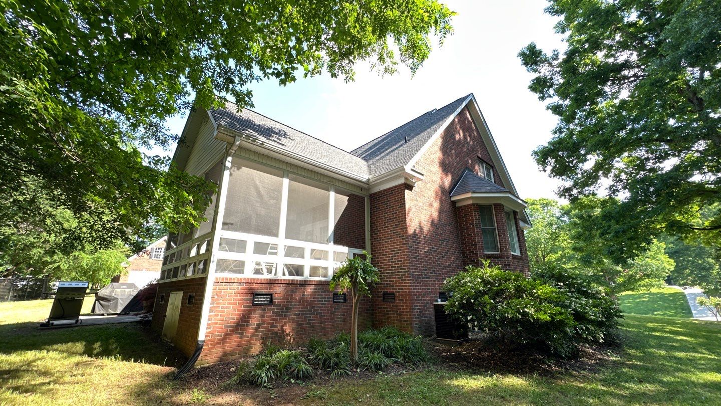 Residential Shingle Roof Replacement and Garage Installation in Rock Hill, South Carolina by Merritt Roofing LLC