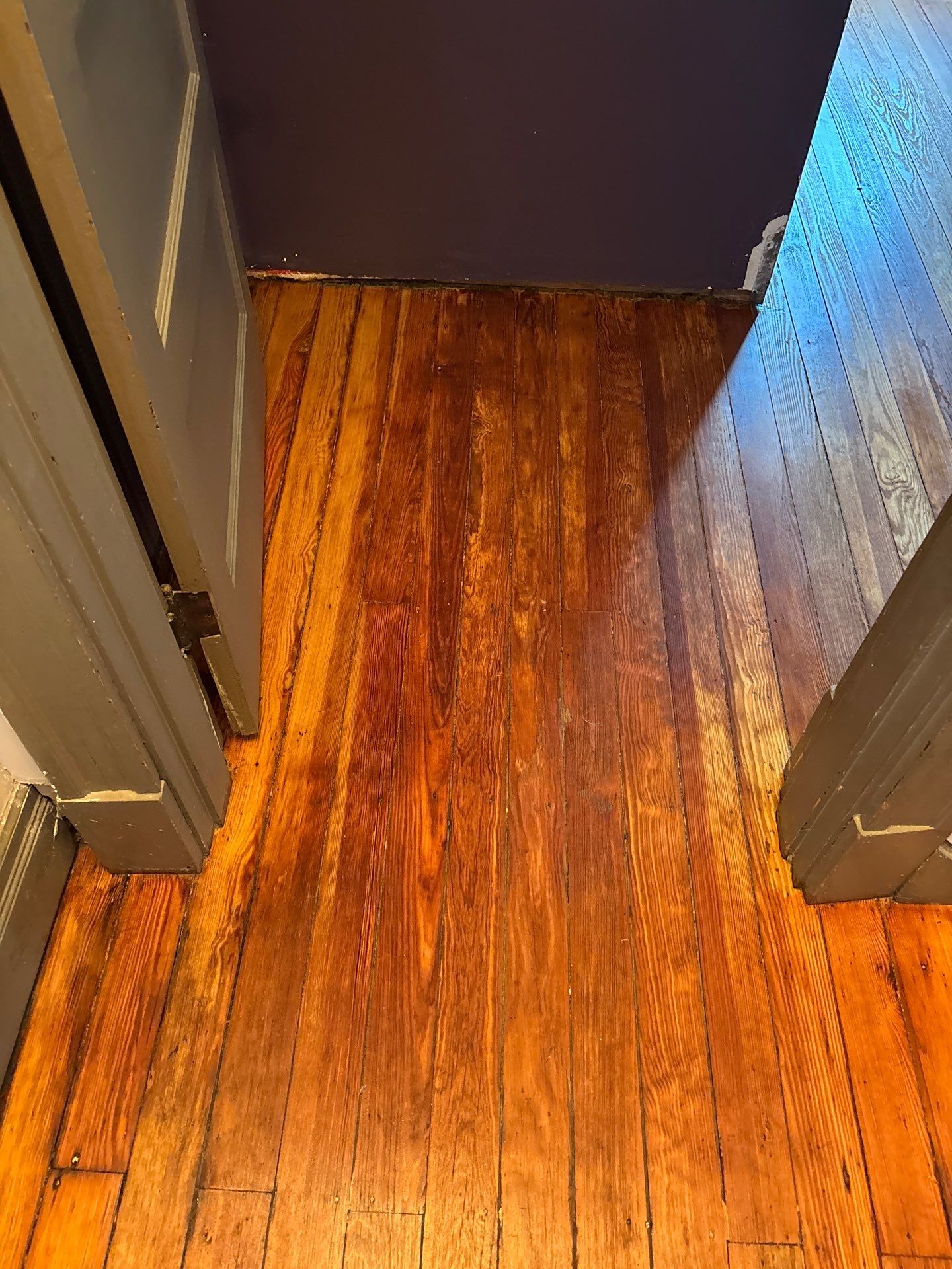 Historic Refinish Project in Covington by Footprints Floors Kentucky
