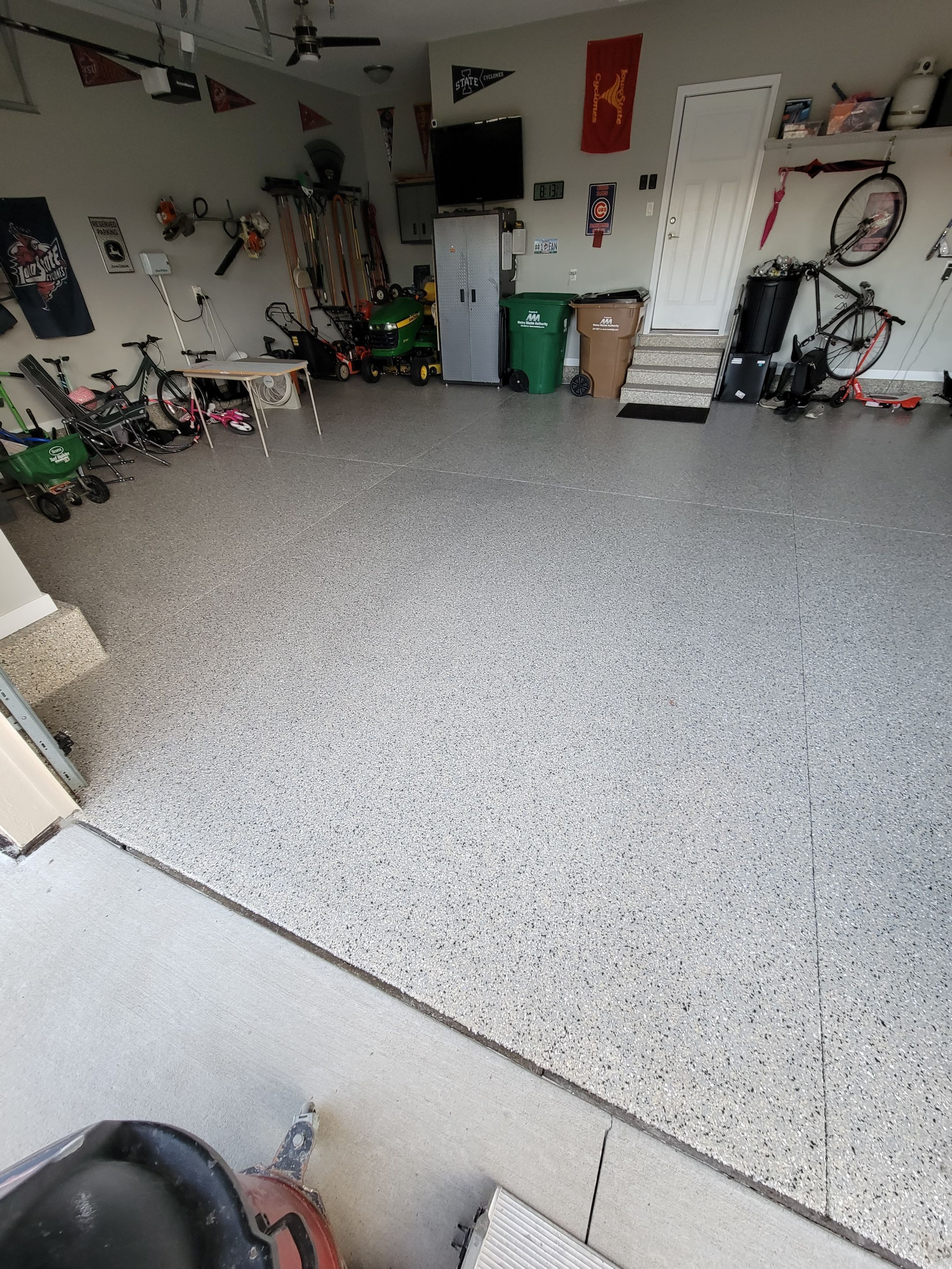 Grimes, IA Transformation: Professional Grade Garage Floor Coating by Revival Concrete Coatings