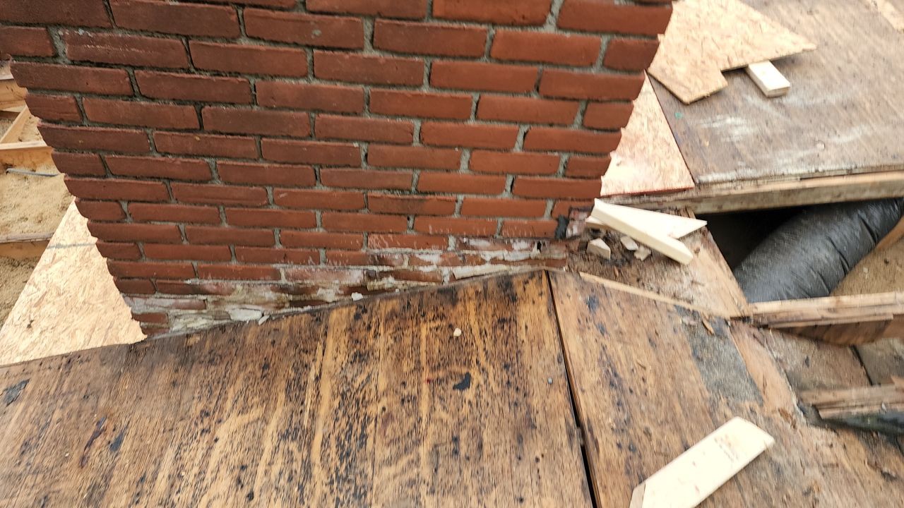 Residential Roofing Installation using 60 mil rubber roof  by Nitro Roofing and Construction