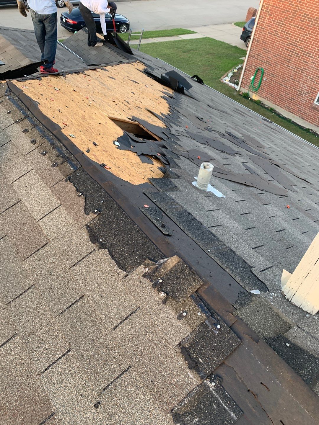 Residential Roof Replacement in Little Elm using GAF shingles by Elite Roofing LLC