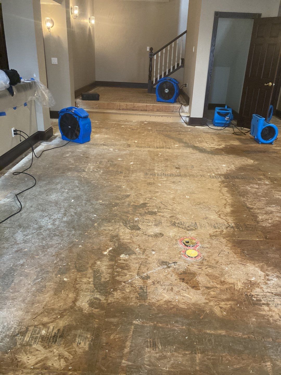 Water Damage Throughout Main Floor, Basement, and Crawl Space by Accountable Home Services