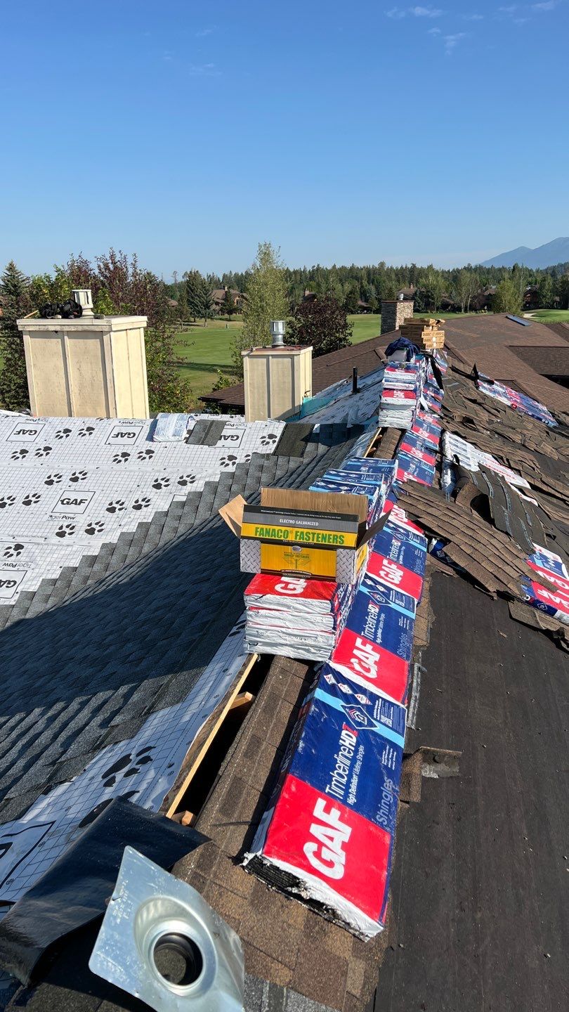 GAF Timberline HDZ - Pewter Gray by Montana Roofing Solutions