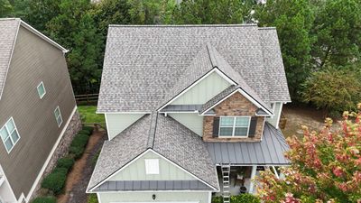 Flowery Branch, GA Roof Replacement CertainTeed Landmark Pro Weathered Wood