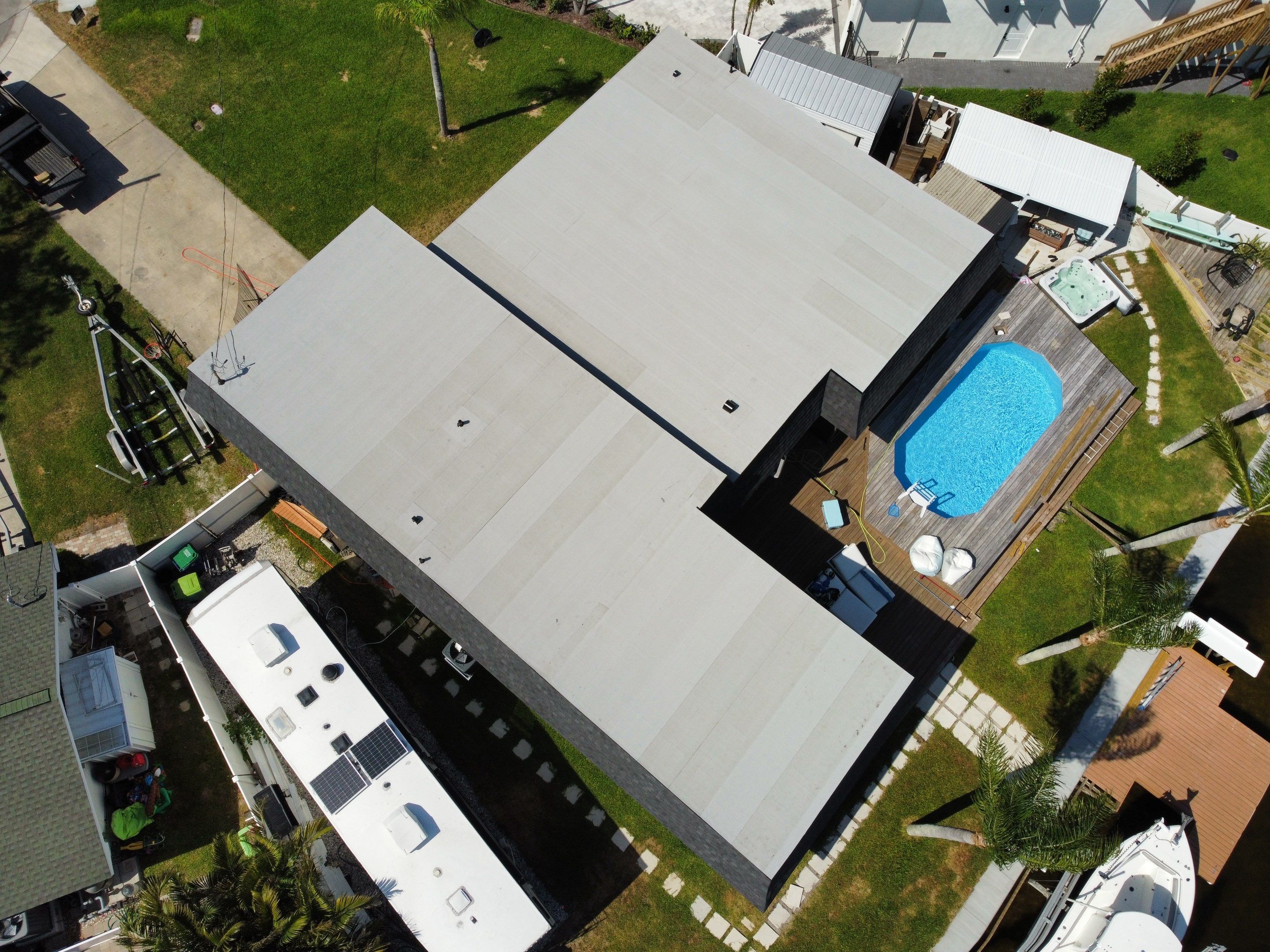 Roof Replacement in Palm Harbor, FL. by Steadfast Roofing