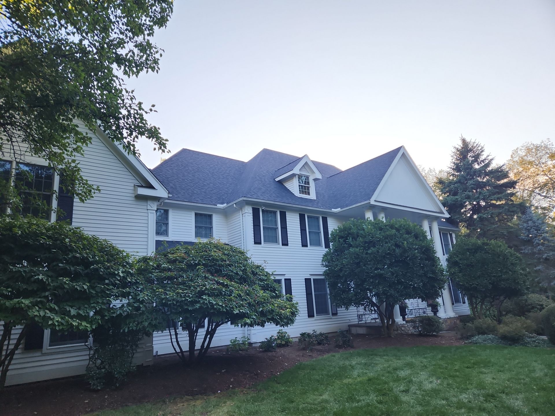 Residential Roofing Installation using Owens Corning TruDefinition Duration - Onyx Black by A Plus Exterior