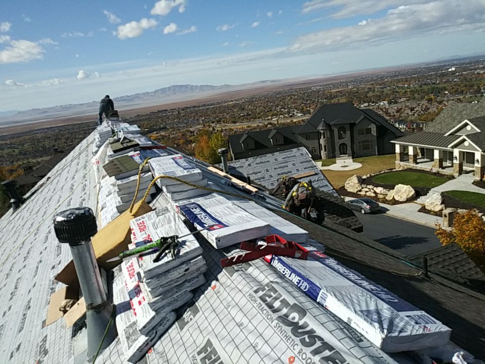 Residential Roofing Installation using GAF Timberline HDZ - Lifetime Shingle by The Roof Doctor