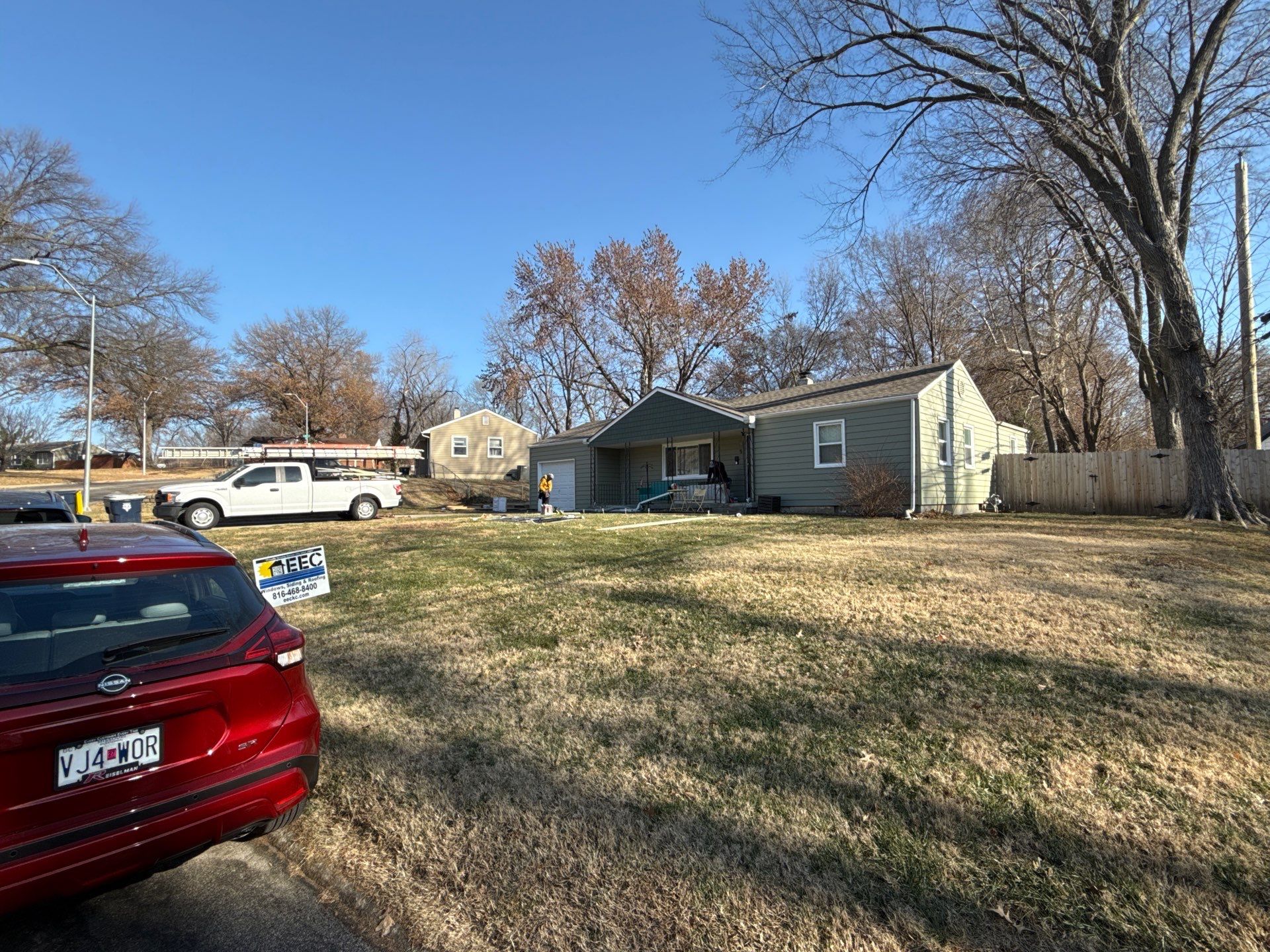 A whole new look for this Gladstone Home  by EEC  Windows, Siding & Roofing 