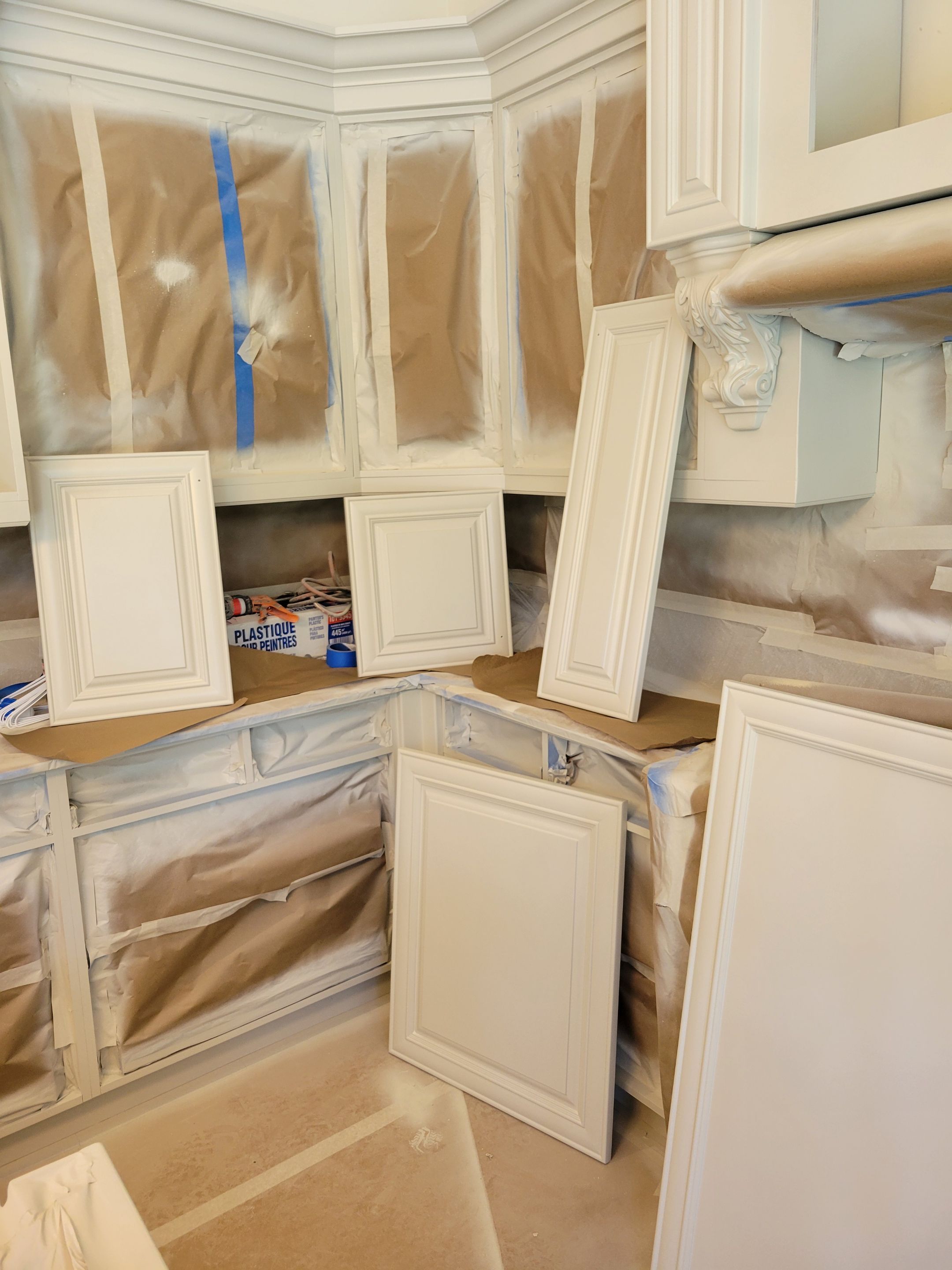 Kitchen Cabinet Painting Fort Lauderdale by John “The Greek” Painting