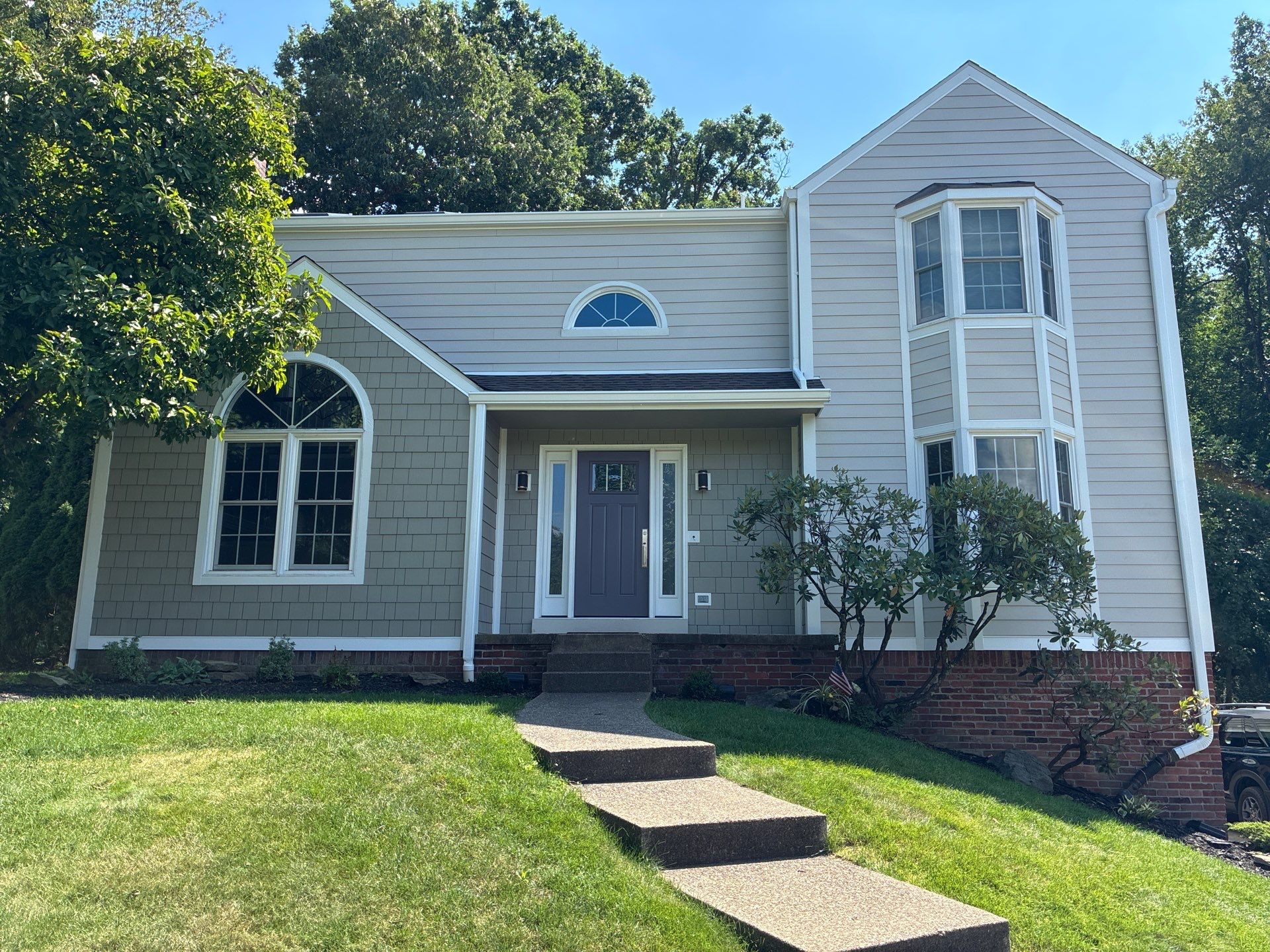 James Hardie Full House Siding Renovation in Wexford by Ideal Siding Pittsburgh