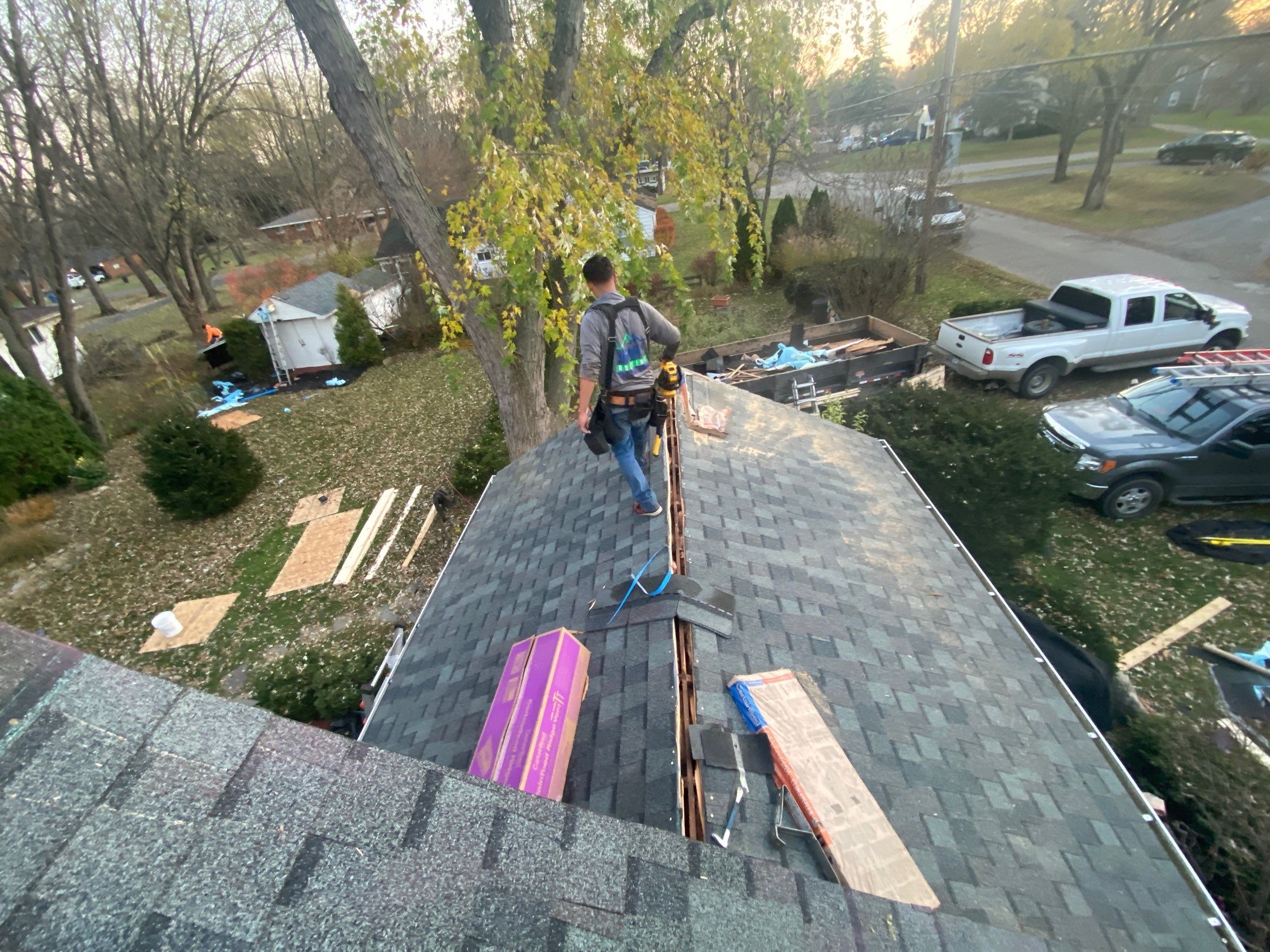Roof Replacement using CertainTeed Landmark by 180 Contractors