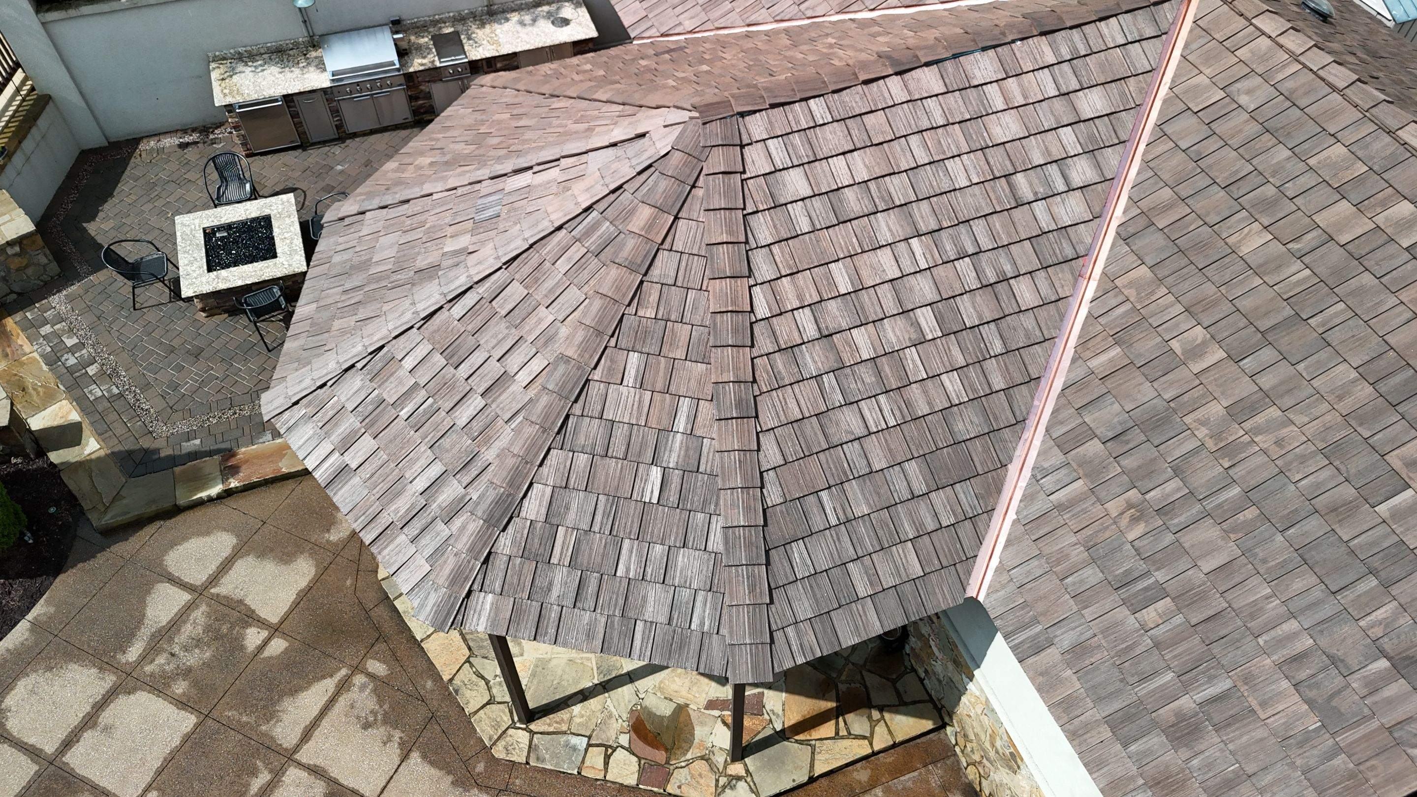 BRAVA Cedar Shake - Sierra by Redemption Roofing And Construction 