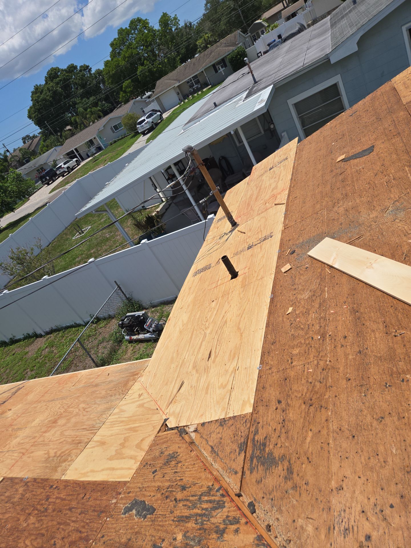 Project in St. Petersburg 33702 by Mitchell Roofing Company LLC 