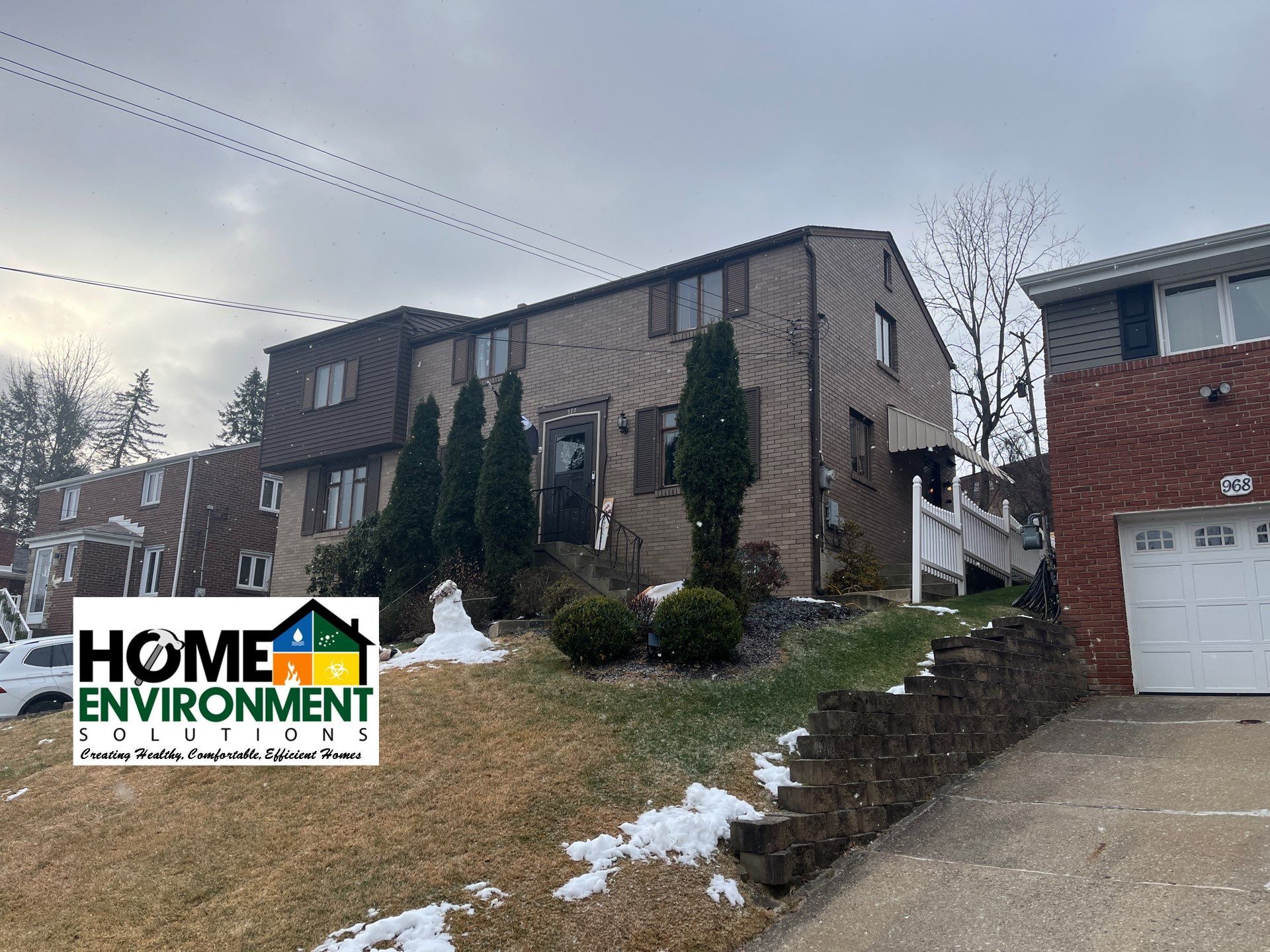 Mold remediation and insulation upgrade in Pittsburgh, PA 15234 by Home Environment Solutions
