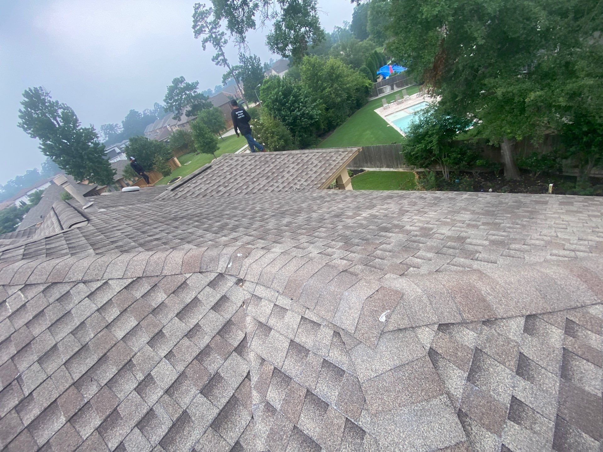 Residential Roofing Repair using Owen's Corning Duration (Lifetime) Shingles by Roof Repair Company