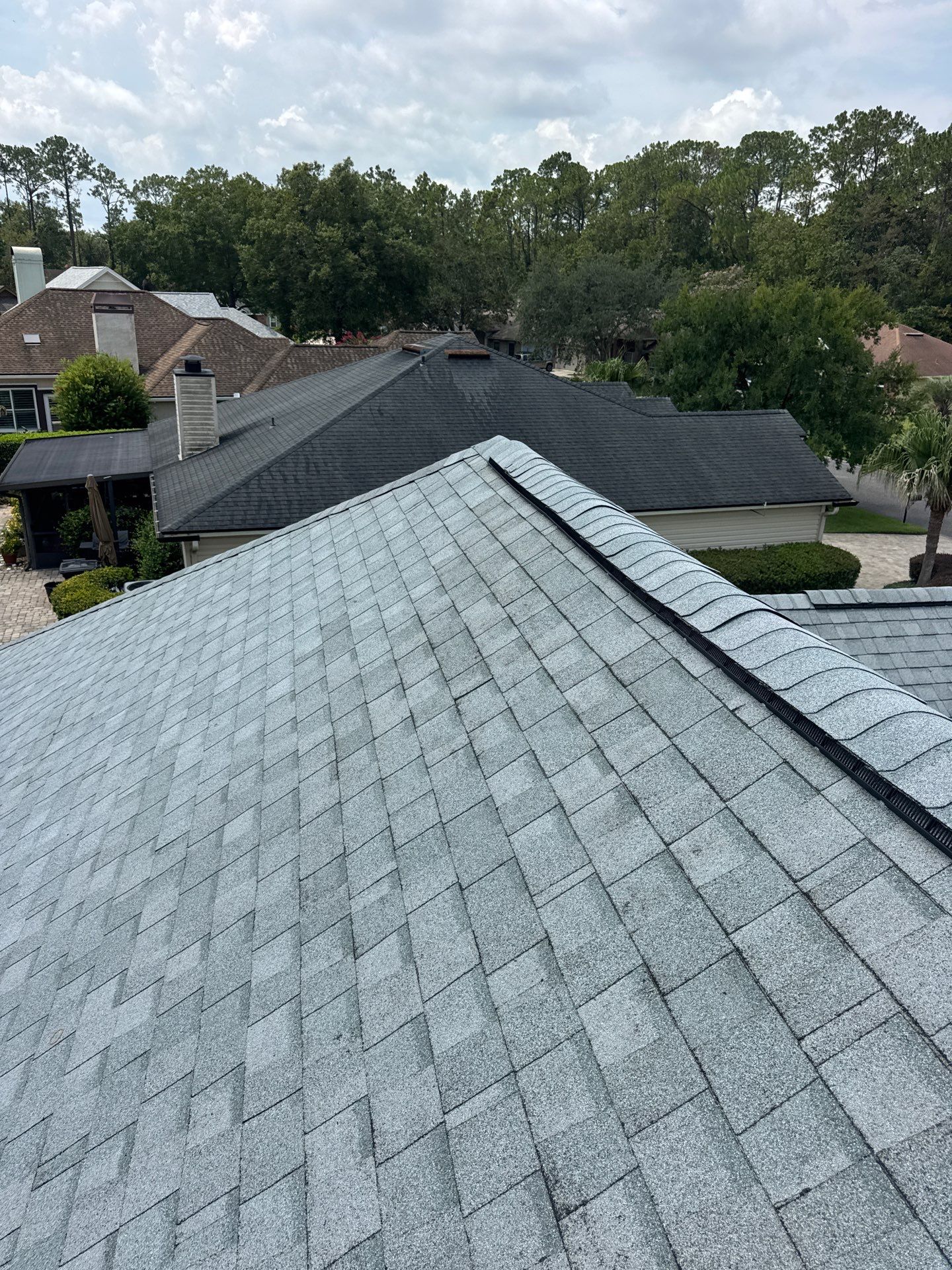 Gray Architectural Shingle Roof Replacement for Orange Park Residence by Avenue Roofing