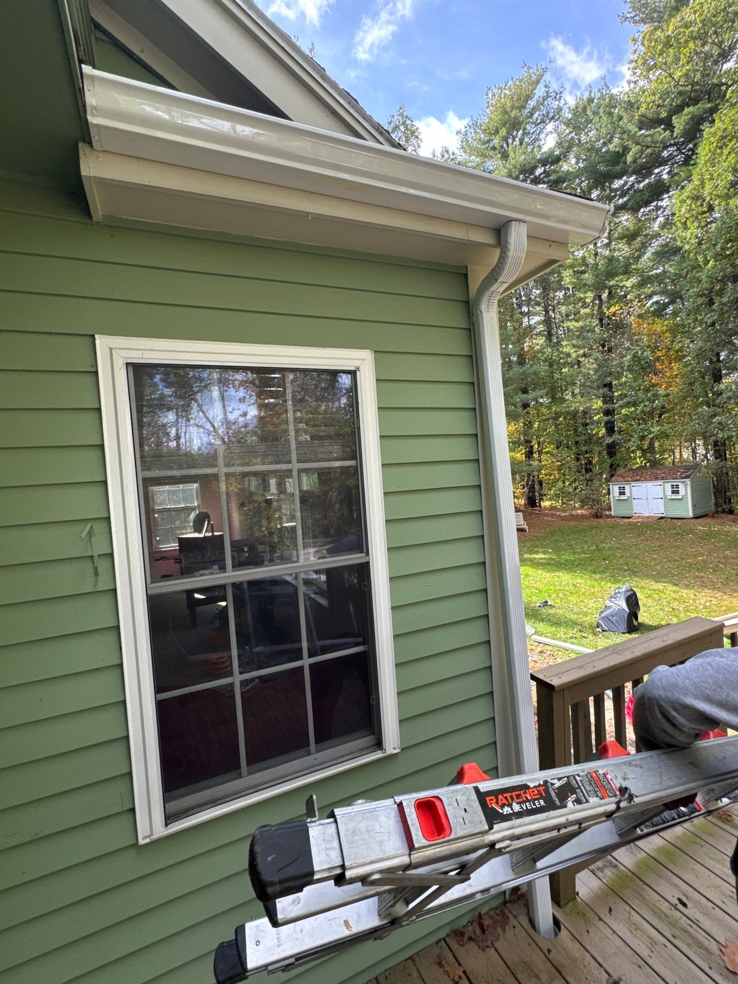 Pipe Boot Leak Repair & Gutter Replacement | Littleton, MA by Mighty Dog Roofing of Greater Middlesex County