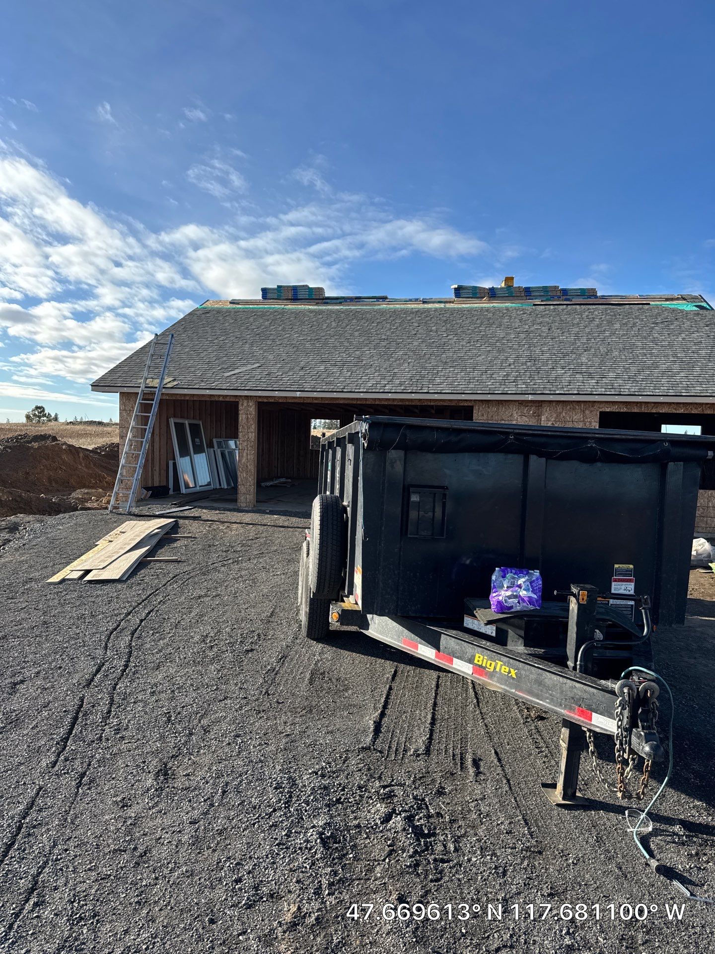 Project in Medical Lake, Washington by Alpine Roofing