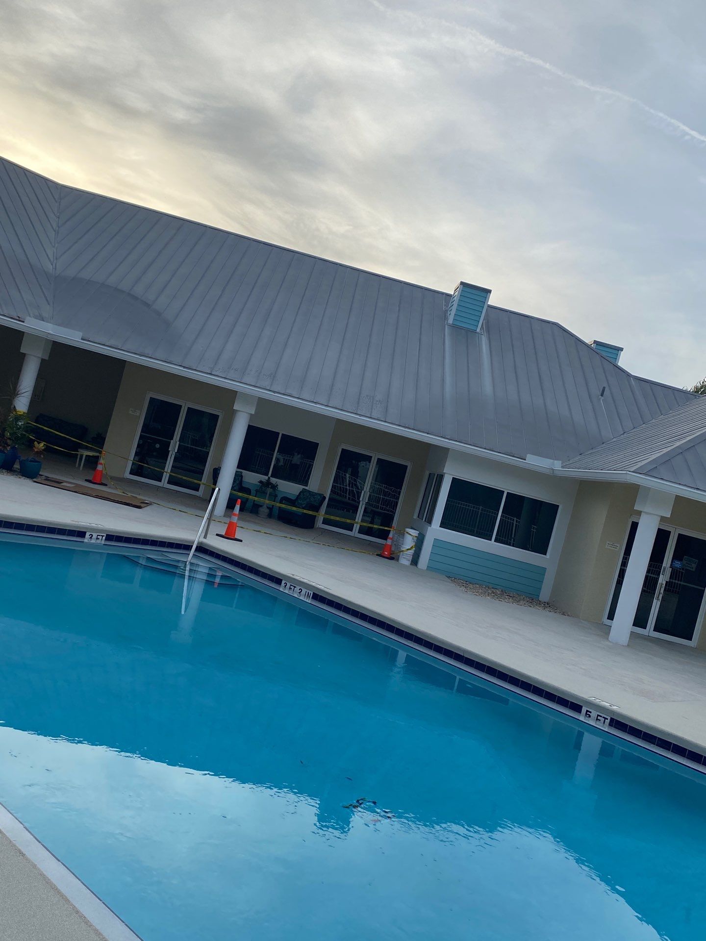 White K-Style Gutters in Fort Myers FL by Gutter Professors