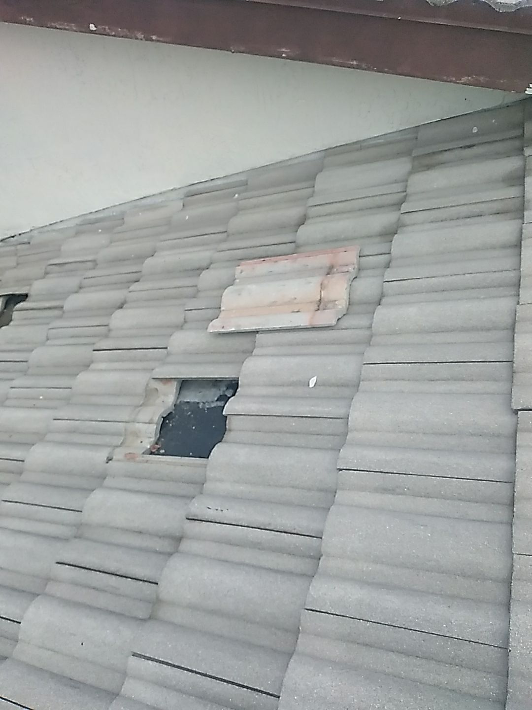 Concrete Tile Roof Repair using Concrete Roof Tile by Aastro Roofing
